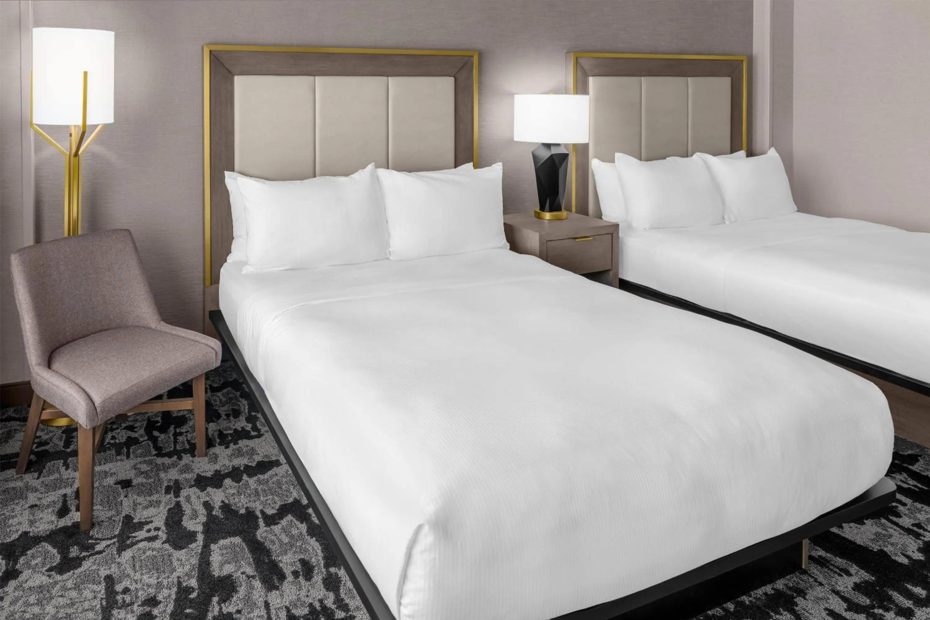 Bed in DoubleTree by Hilton Springfield