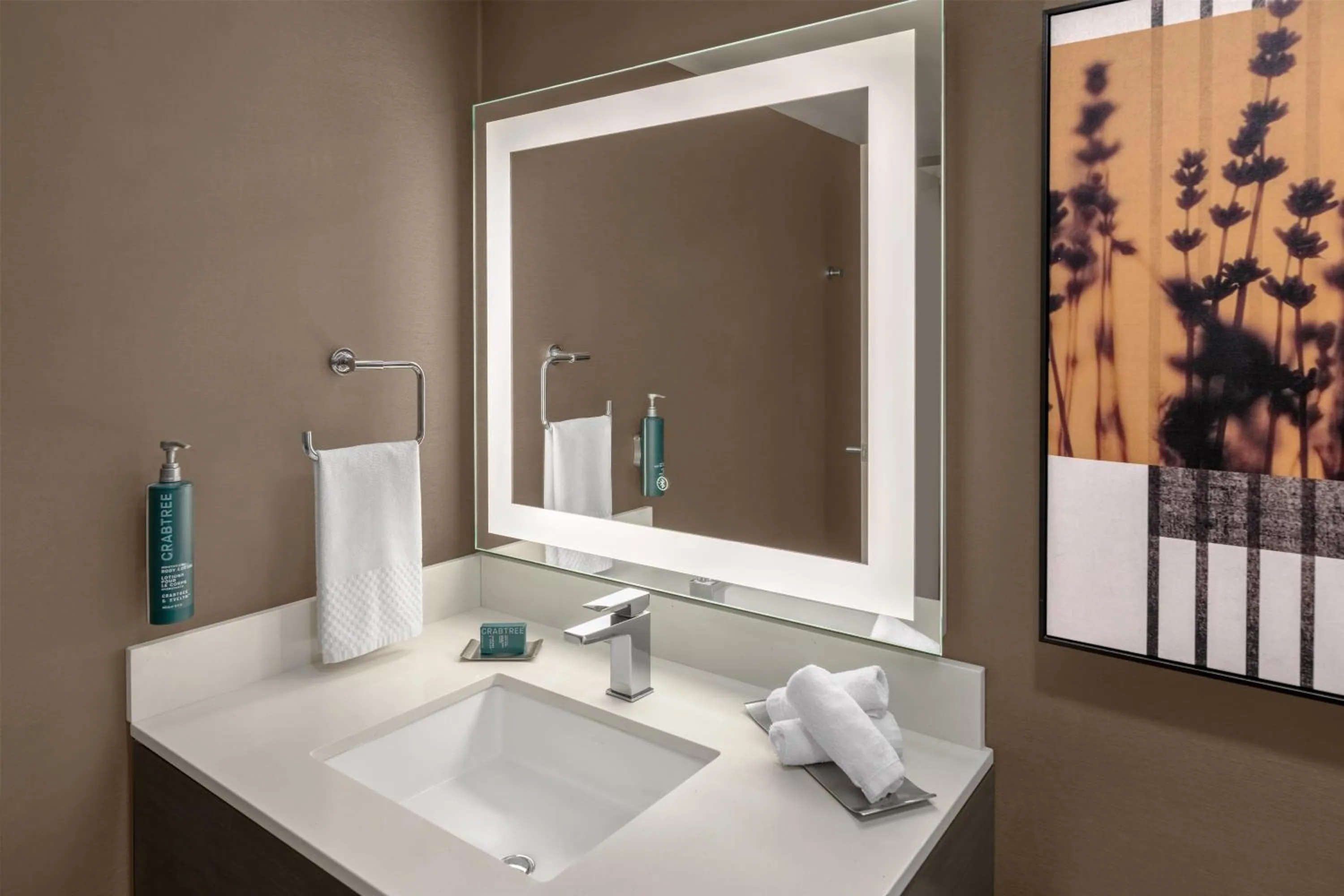 Bathroom in DoubleTree by Hilton Springfield