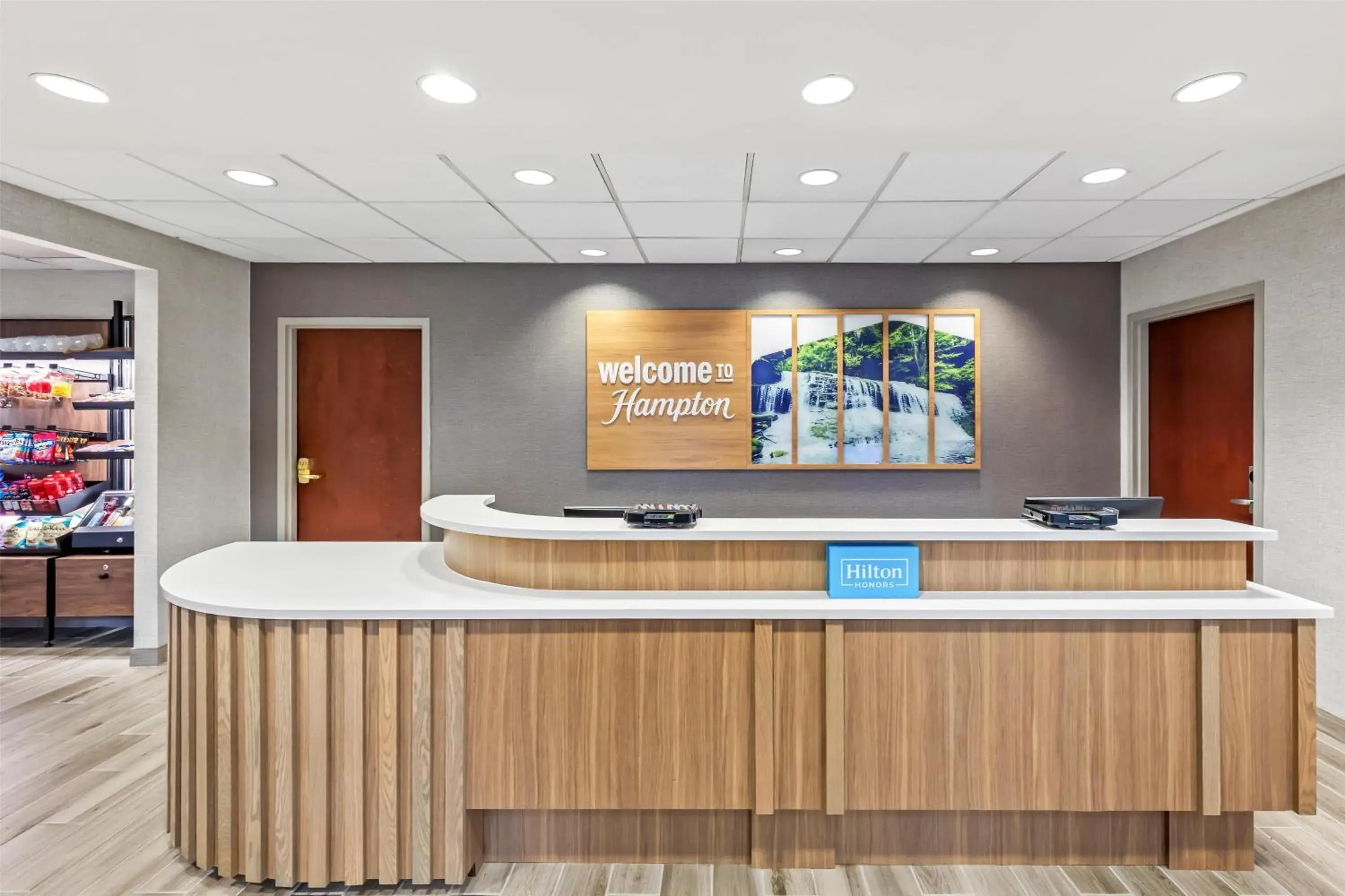 Lobby or reception in Hampton Inn & Suites Grove City Lobby or reception in Hampton Inn & Suites Grove City