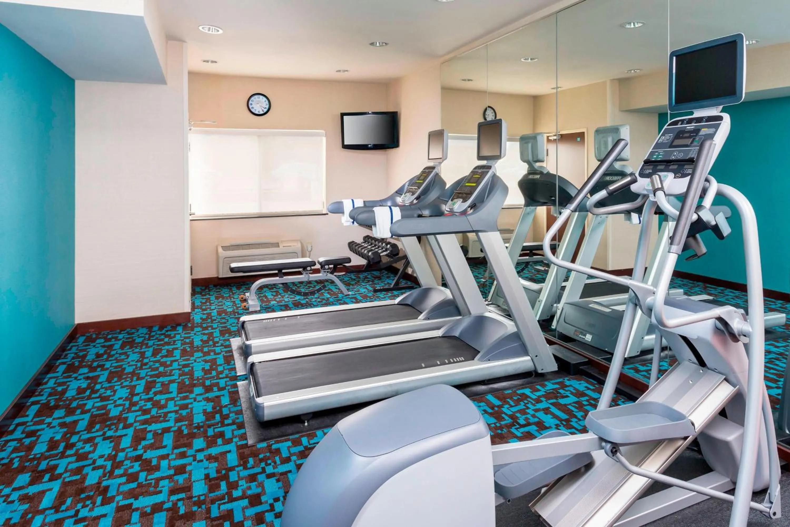 Fitness centre/facilities in Fairfield Inn & Suites Tyler