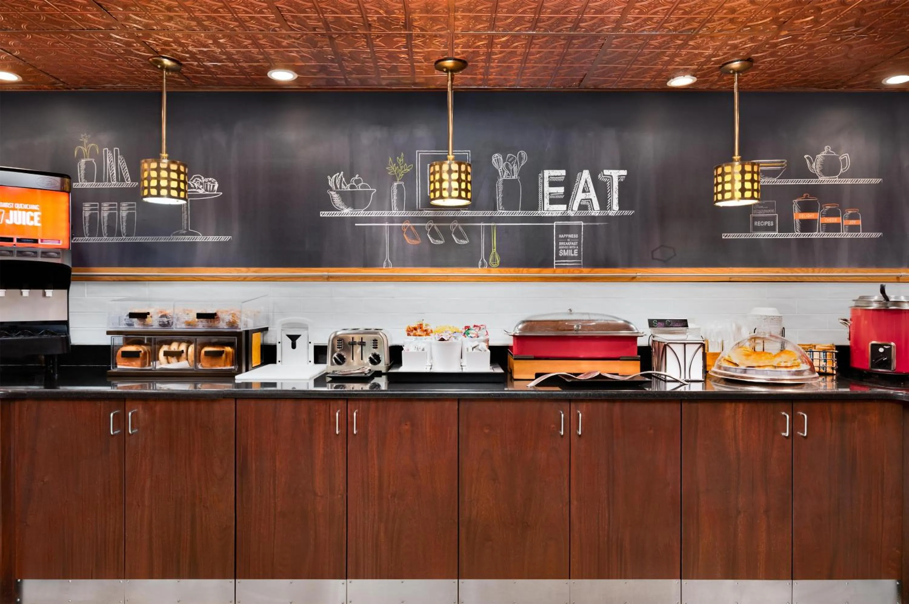 Breakfast in Hampton Inn South Hill