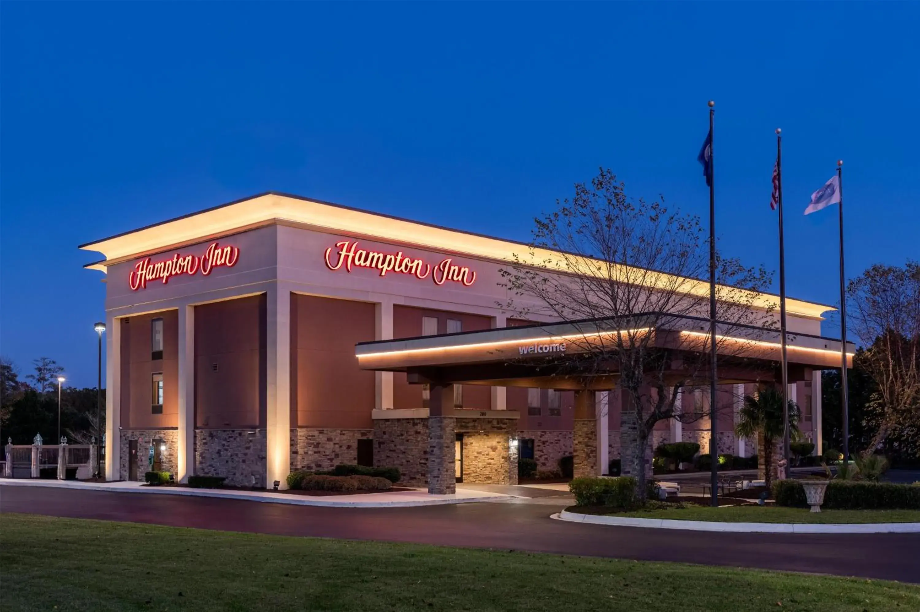 Property building in Hampton Inn South Hill Property building in Hampton Inn South Hill