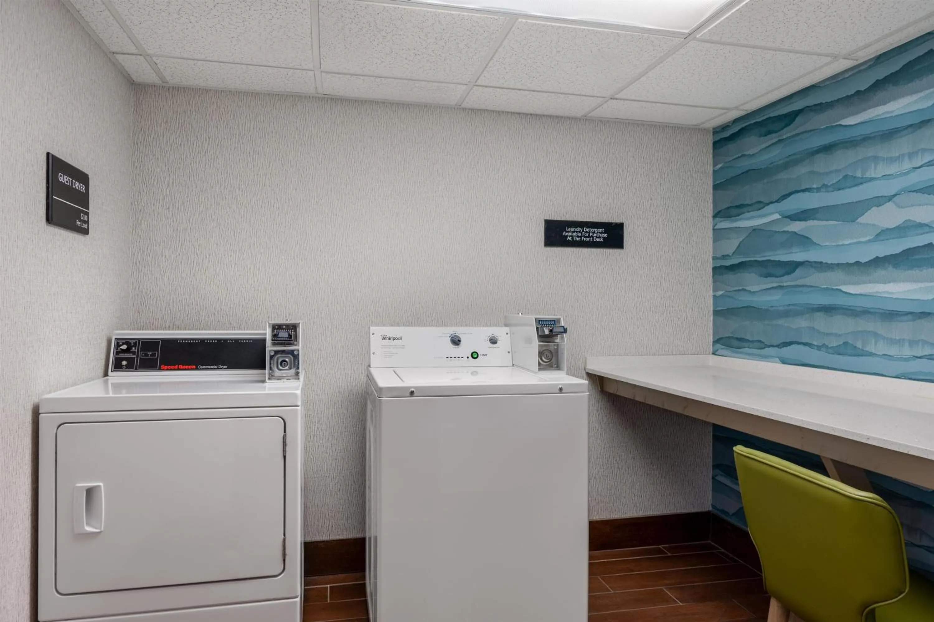 laundry in Hampton Inn South Hill