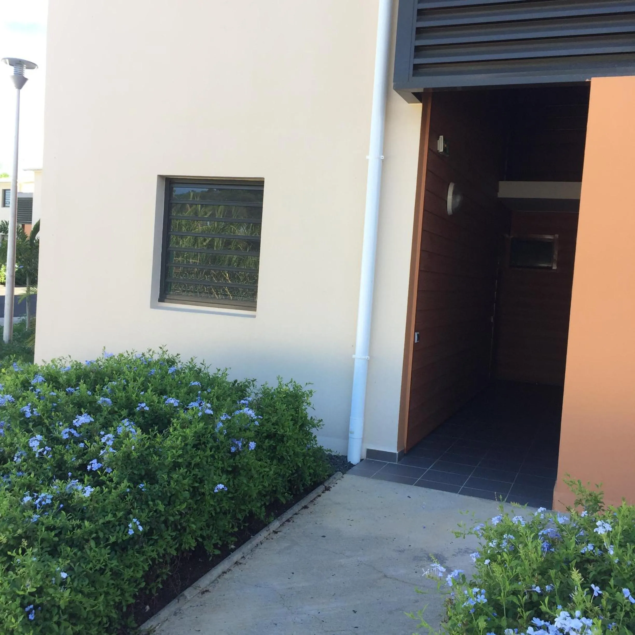 Facade/entrance in Sci Eden