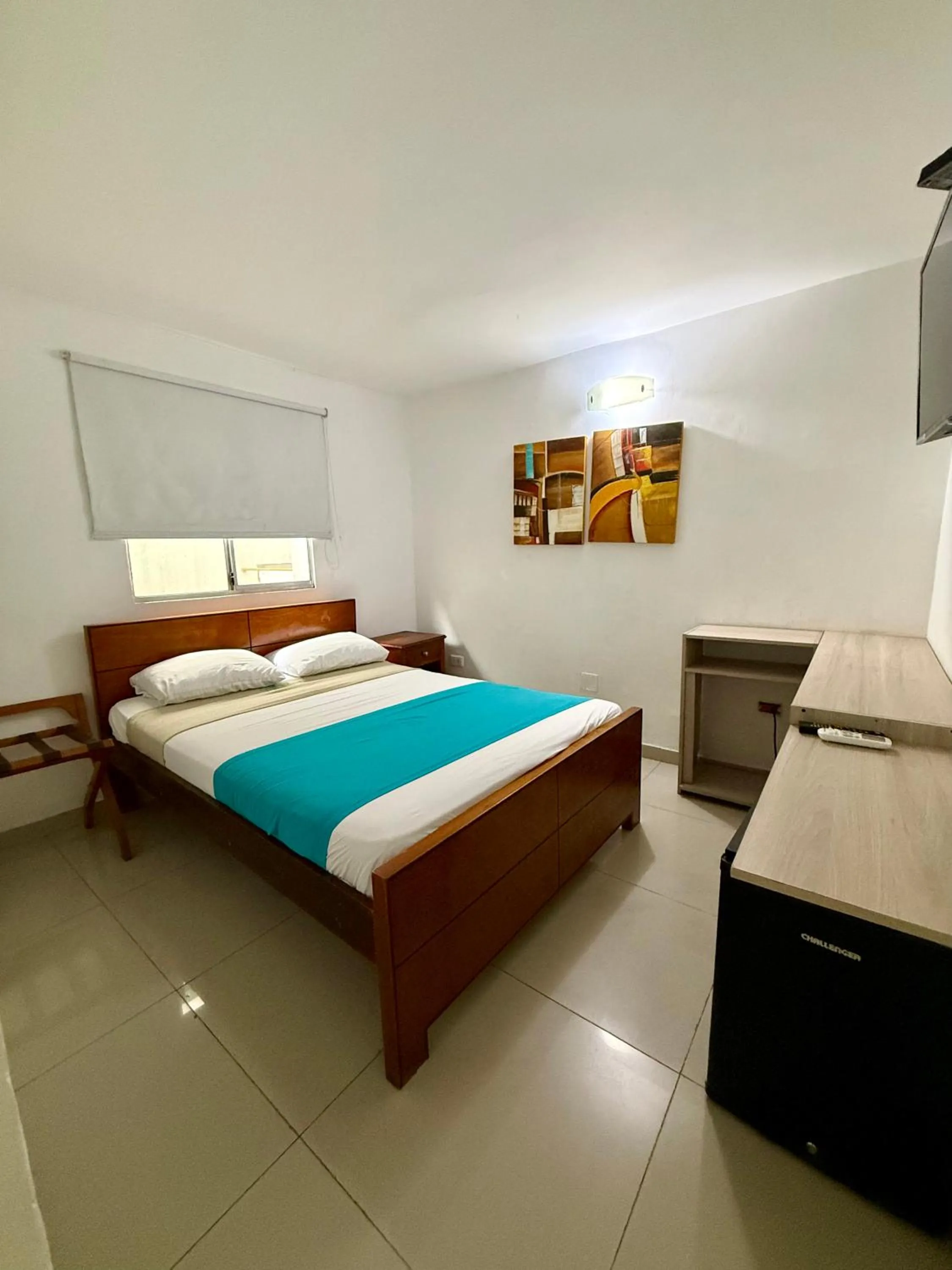 Bed in Hotel Monterrey