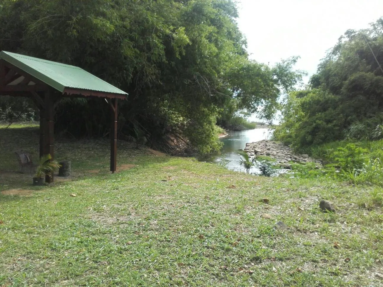 Natural landscape in Bungalow PAPAYE