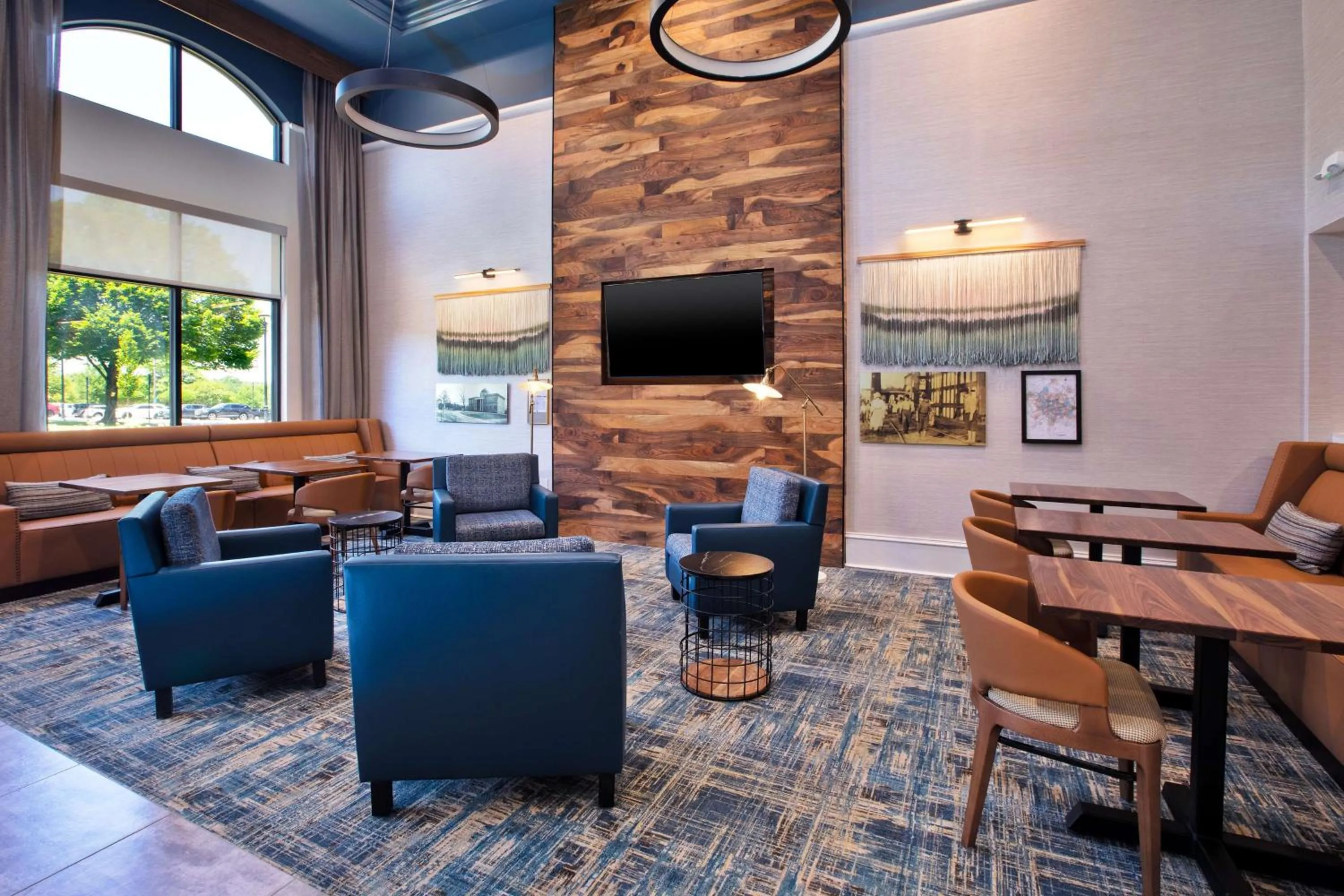 Lobby or reception in Hampton Inn & Suites Spartanburg-I-26-Westgate Mall