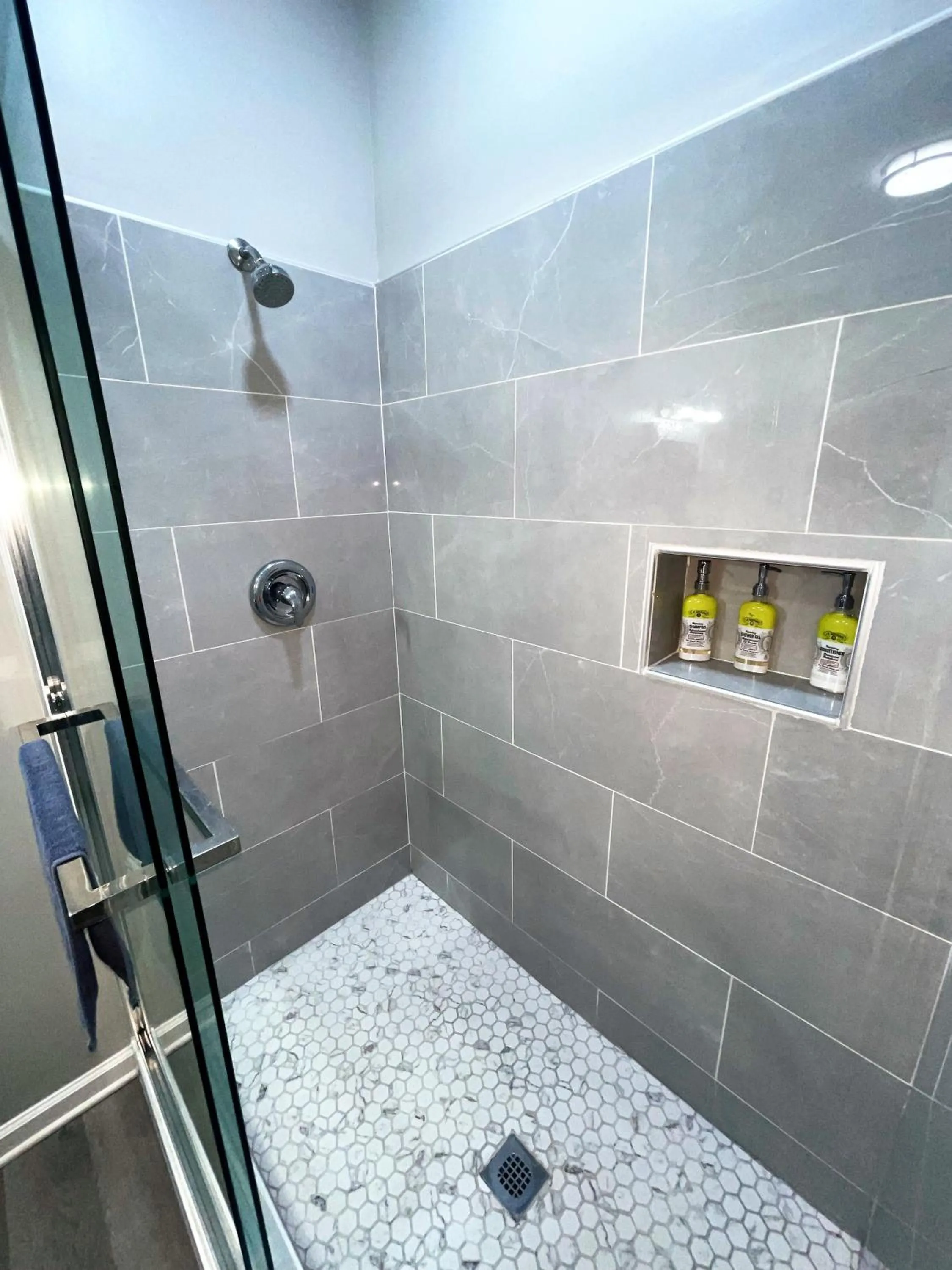 Shower in Sand Dollar Motel