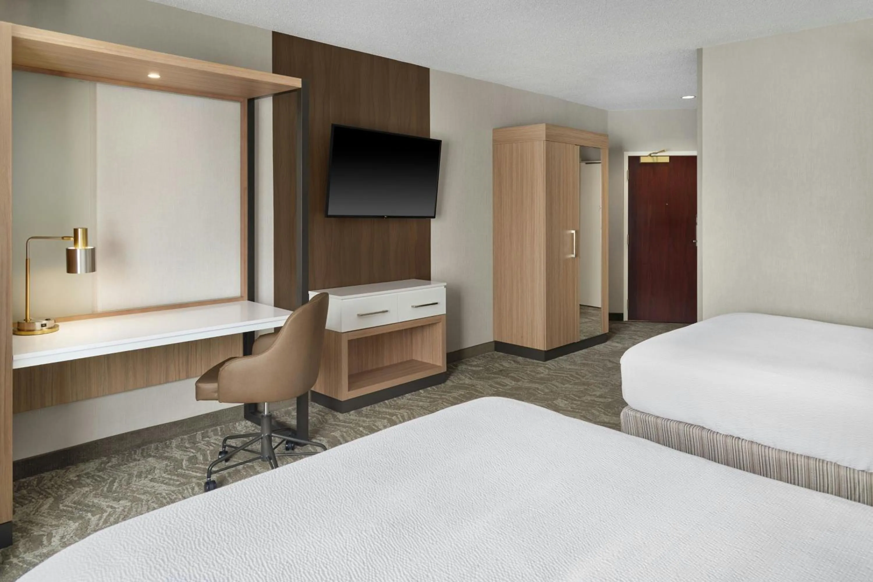 Photo of the whole room, Bed in SpringHill Suites by Marriott Lansing