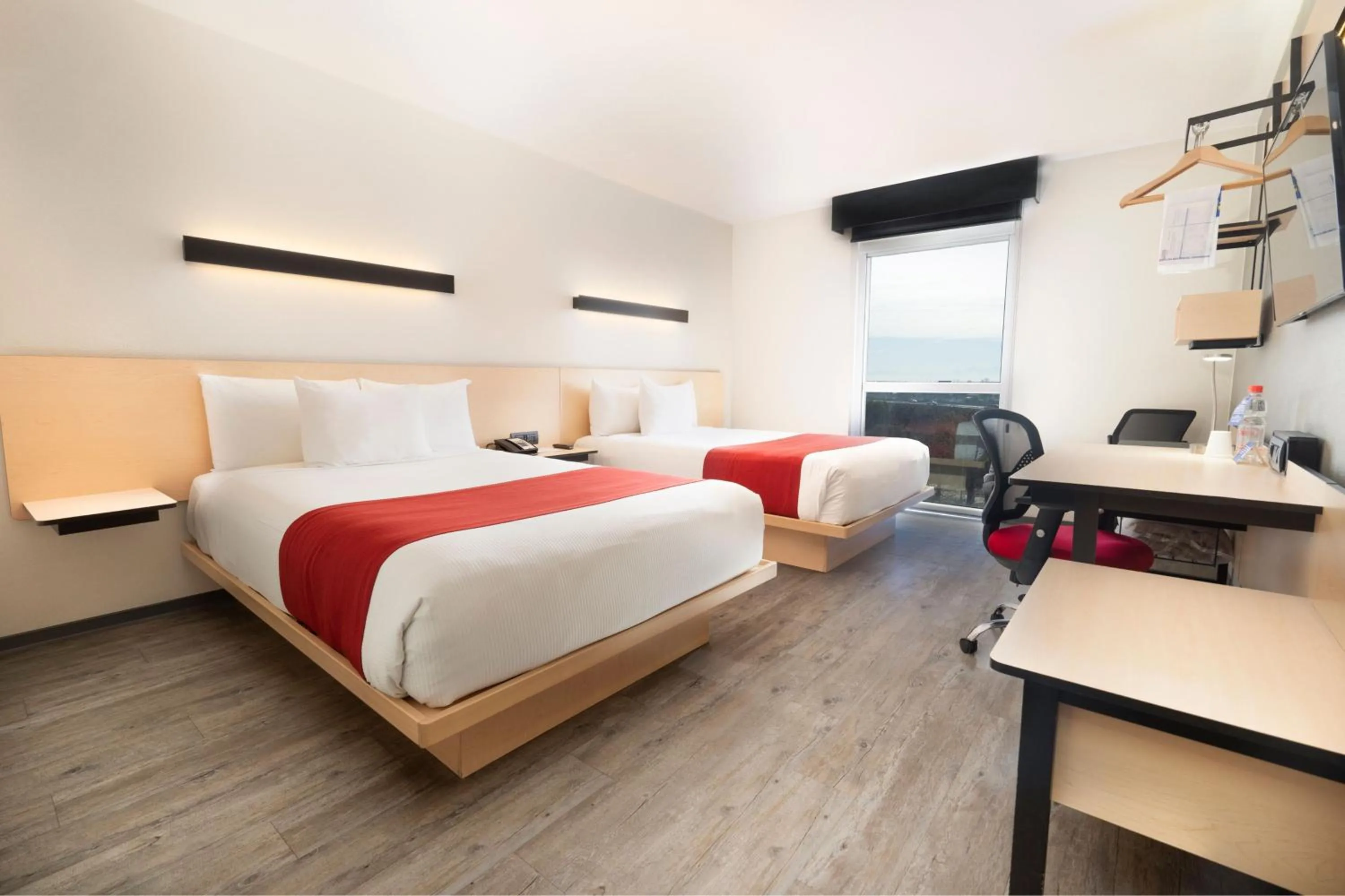 Bedroom, Bed in City Express by Marriott Santiago Aeropuerto