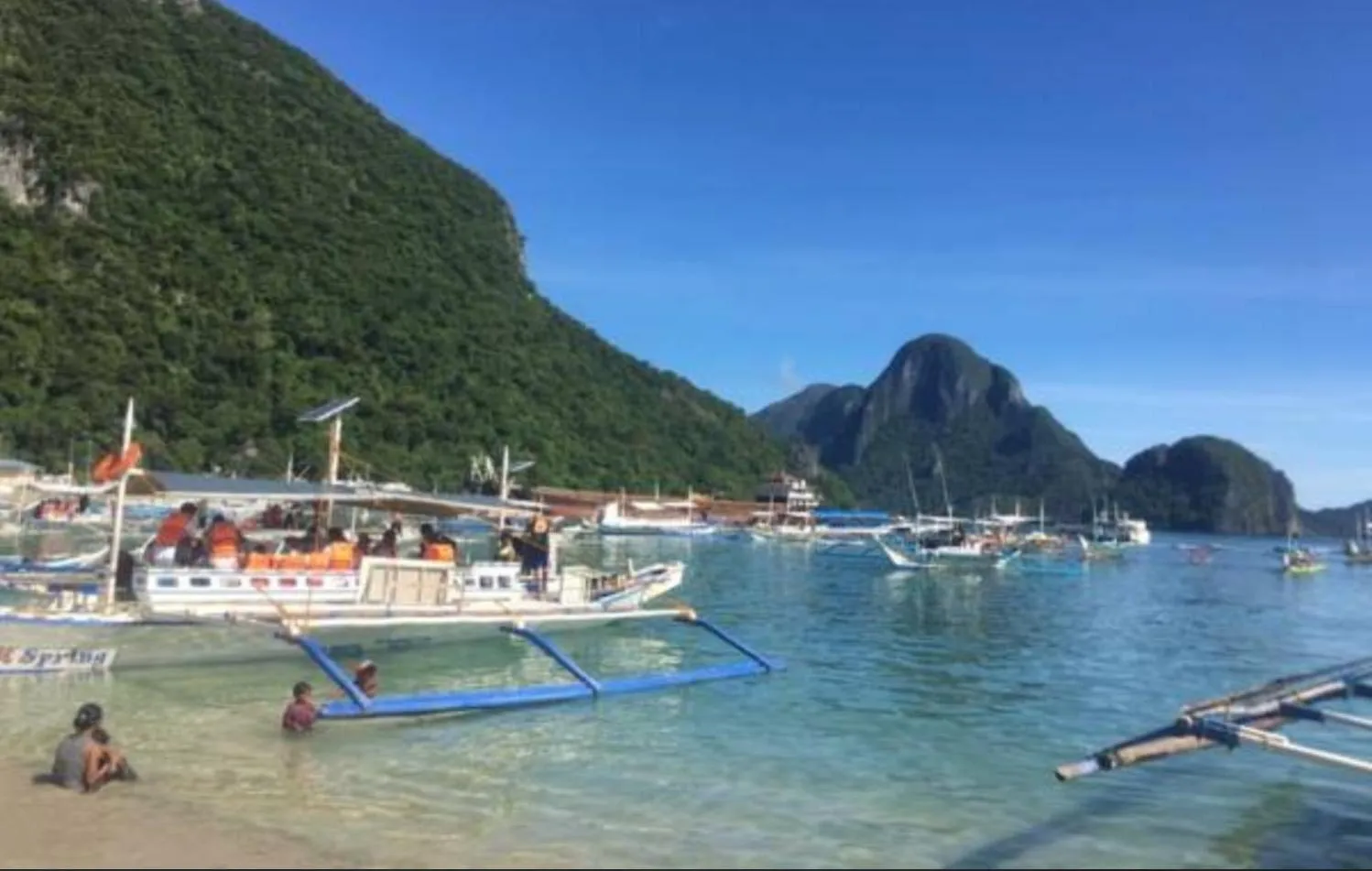 Natural landscape in Bayview Country Inn El Nido