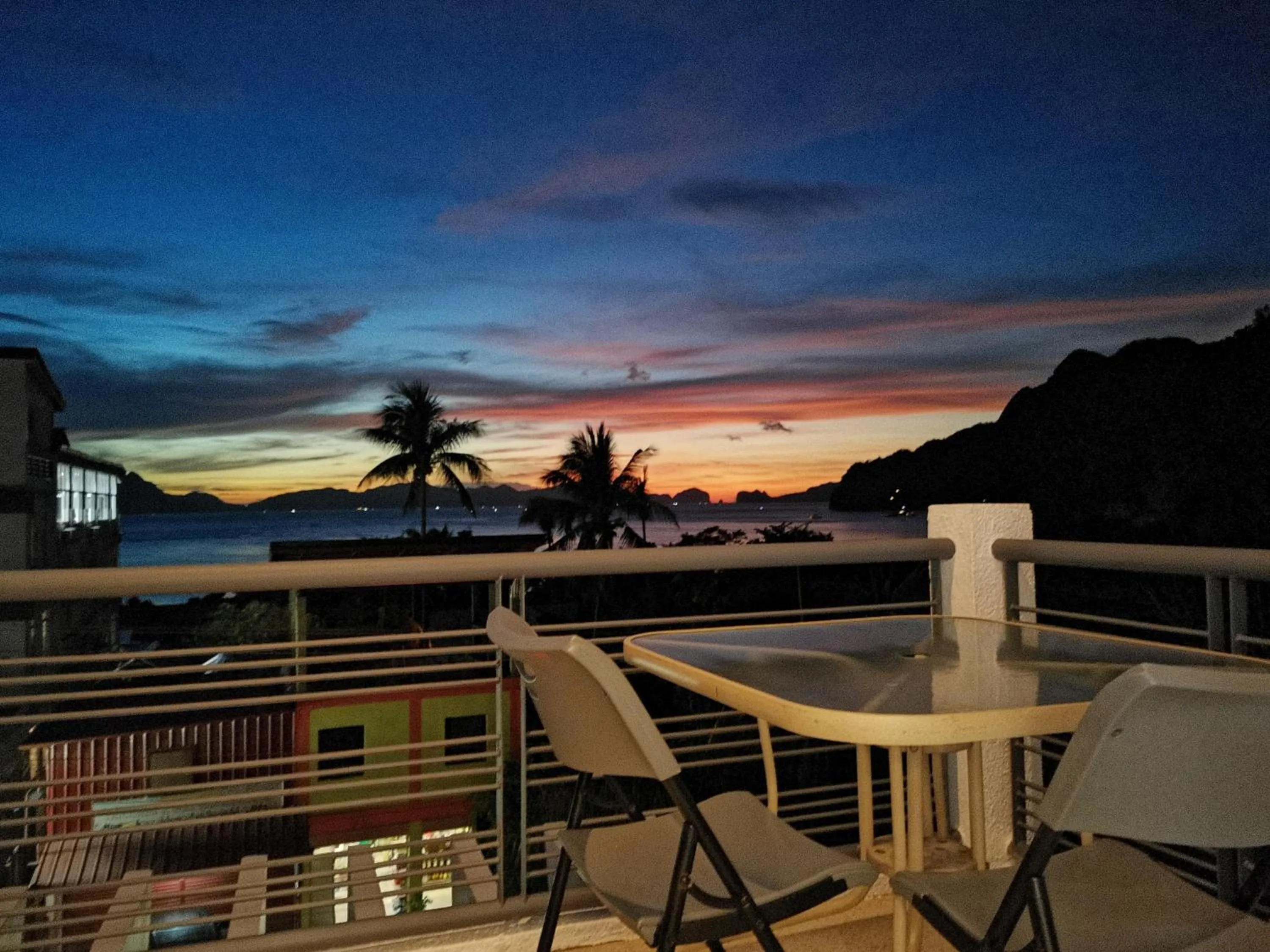 Balcony/Terrace in Bayview Country Inn El Nido