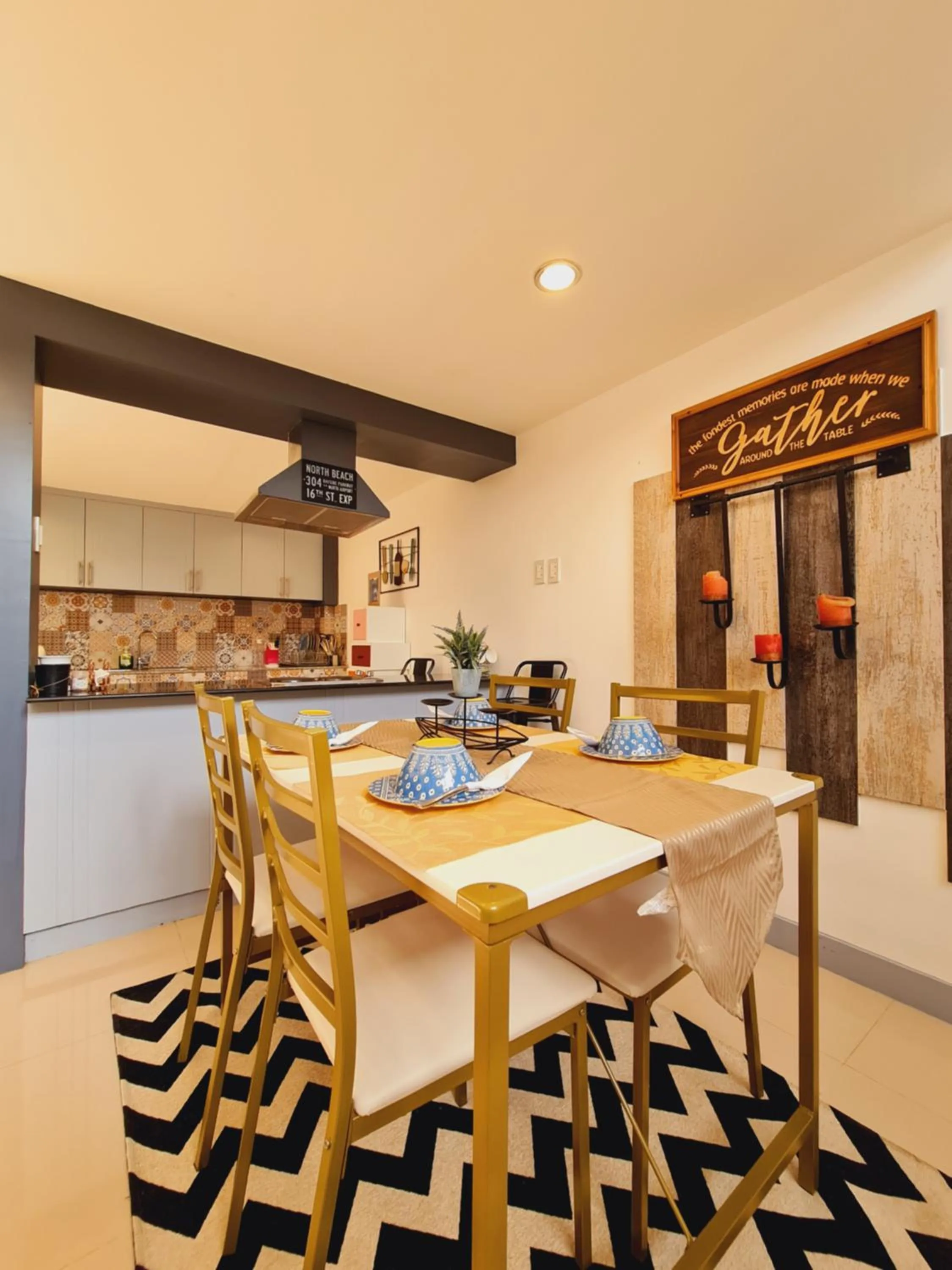 Kitchen or kitchenette in Bayview Country Inn El Nido