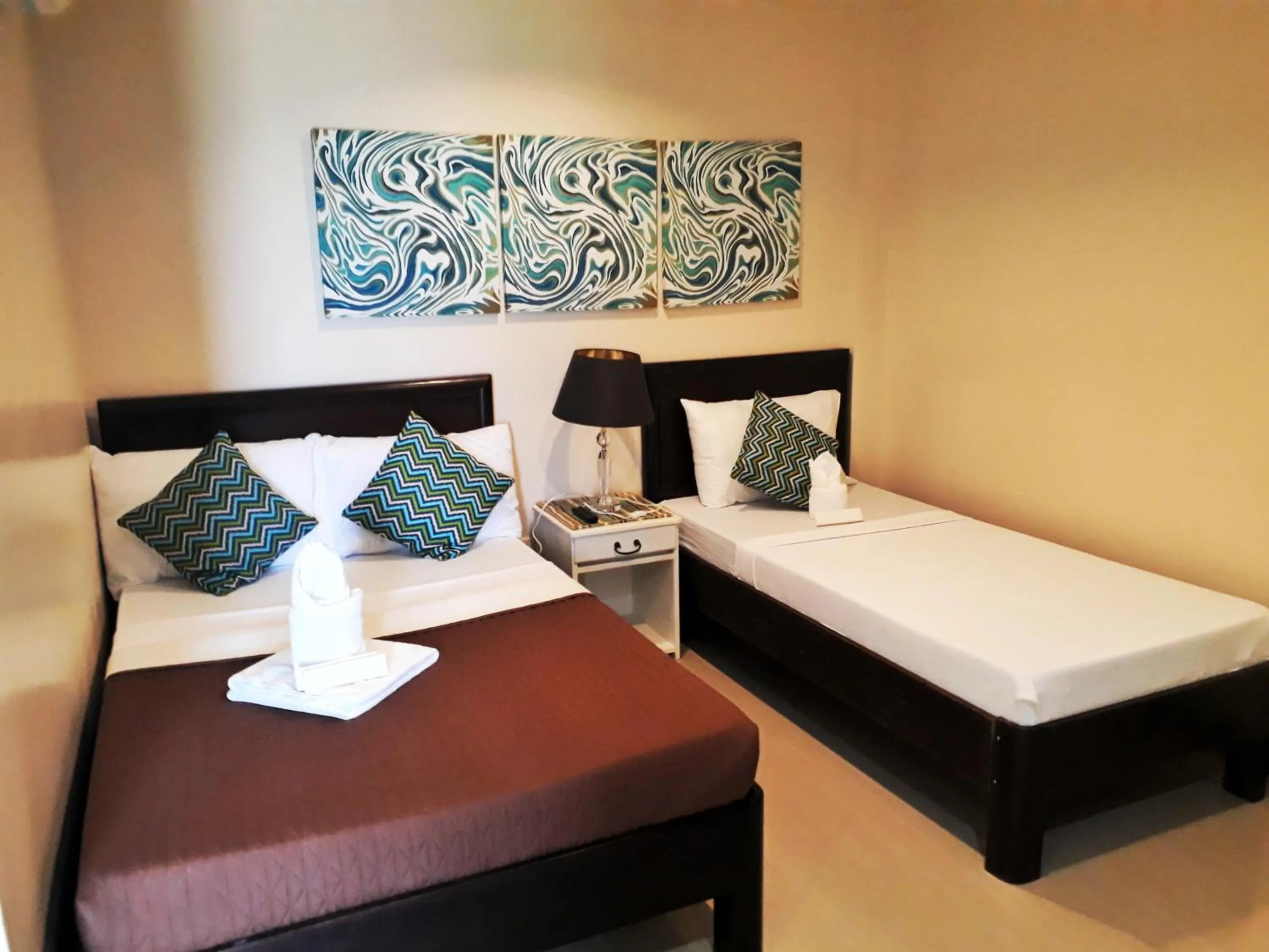 Bed in Bayview Country Inn El Nido