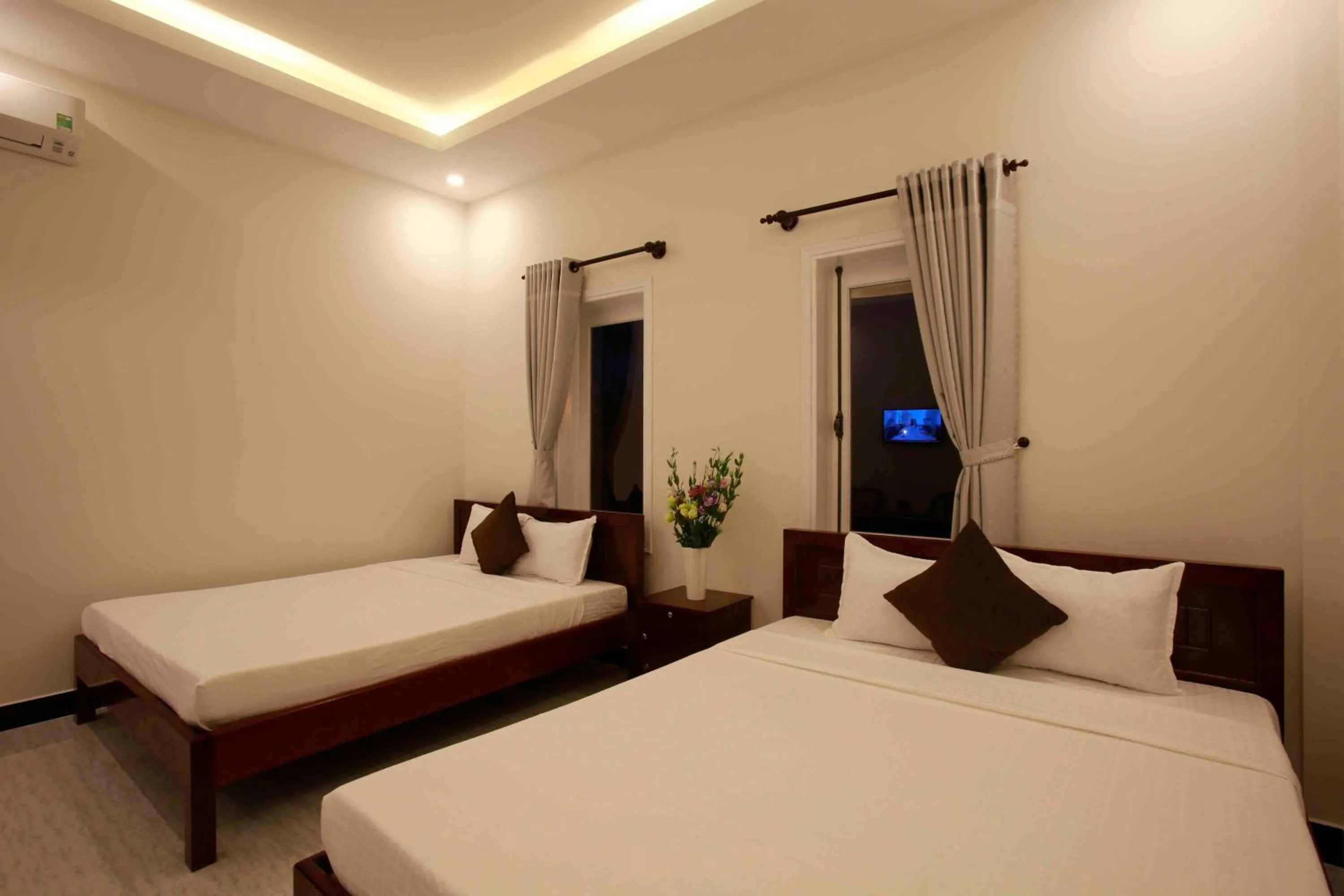 Bed in Basil Homestay