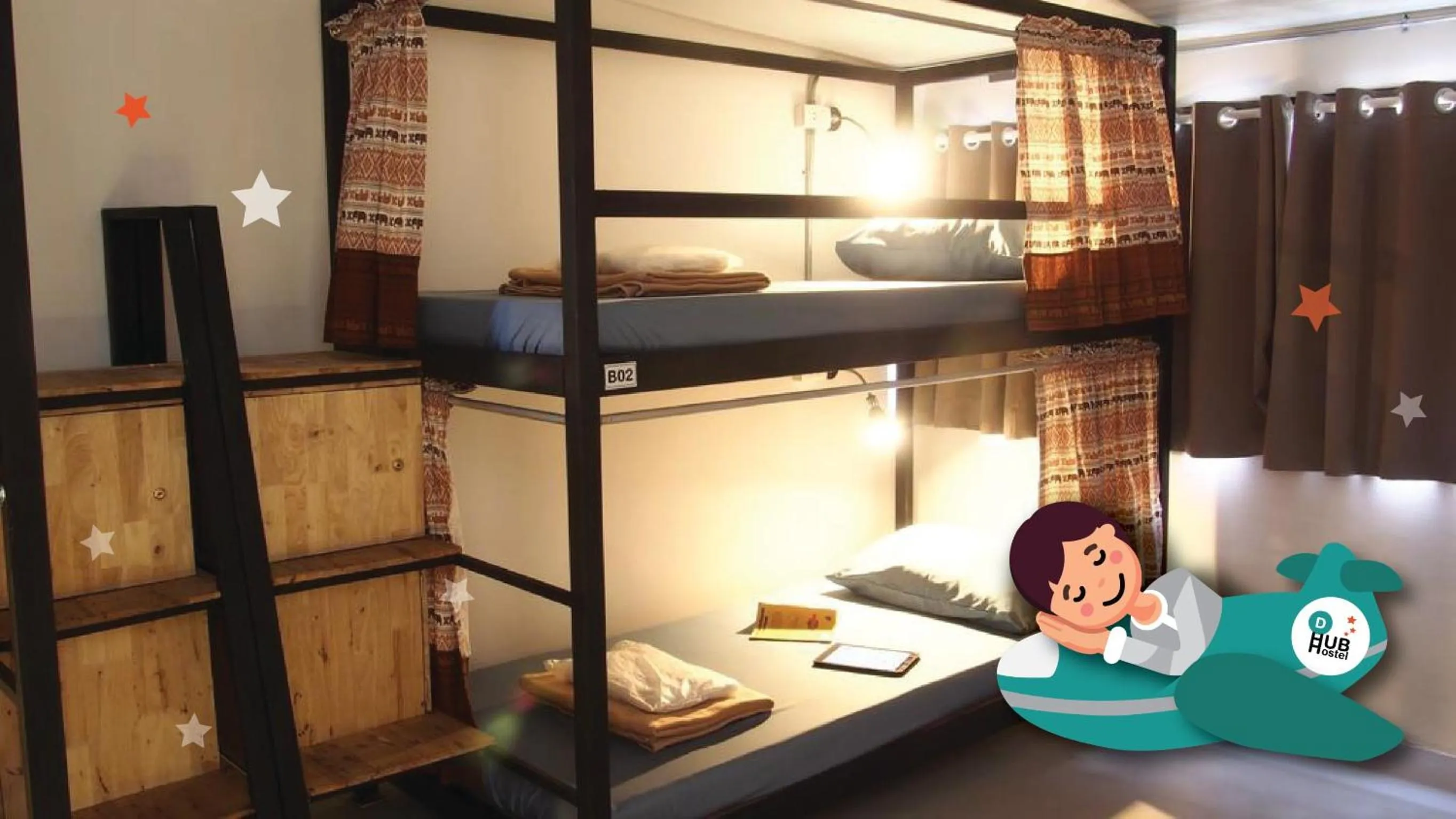 Bed in Dhub Hostel Donmueng