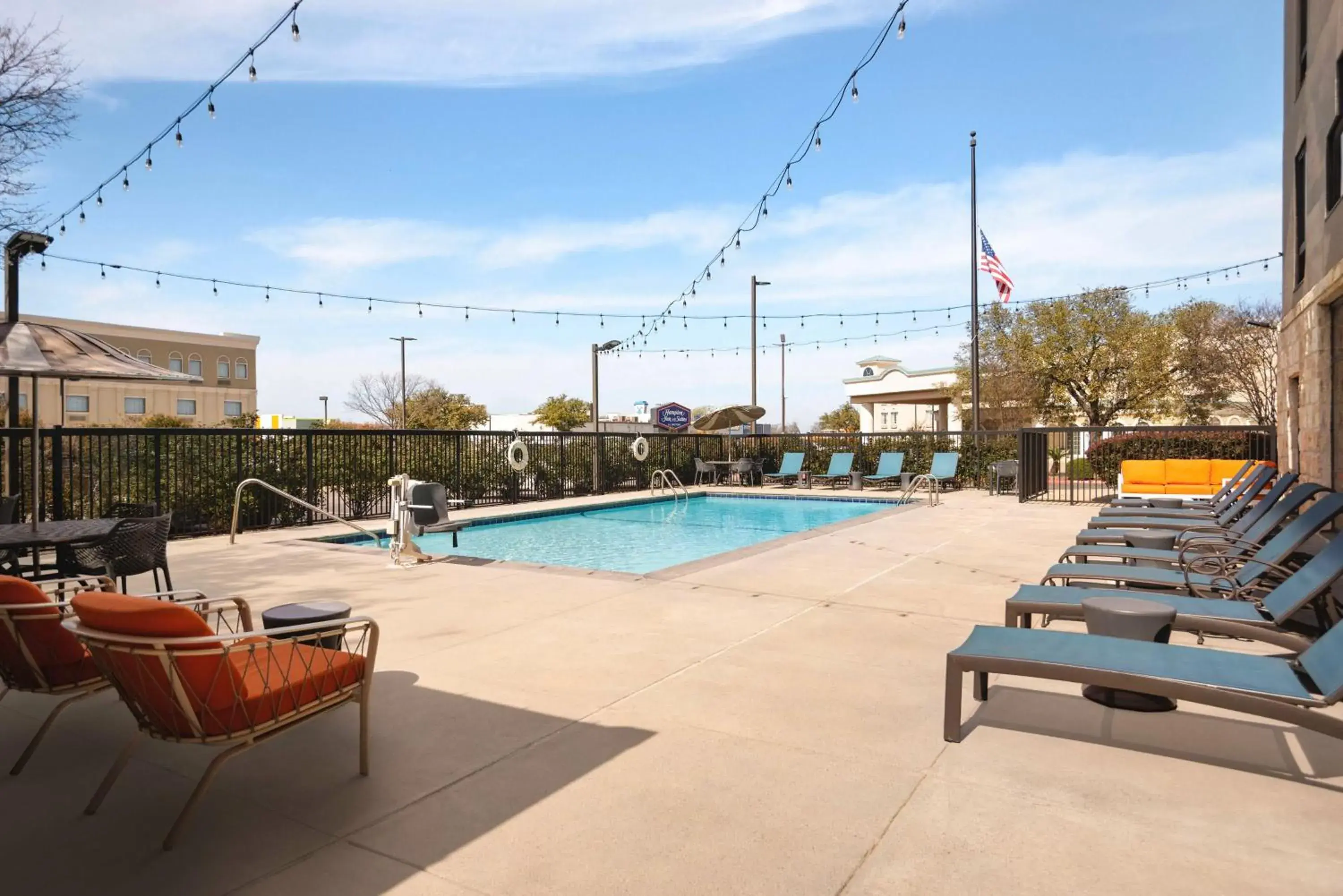 Pool view in Hampton Inn & Suites San Marcos Pool view in Hampton Inn & Suites San Marcos