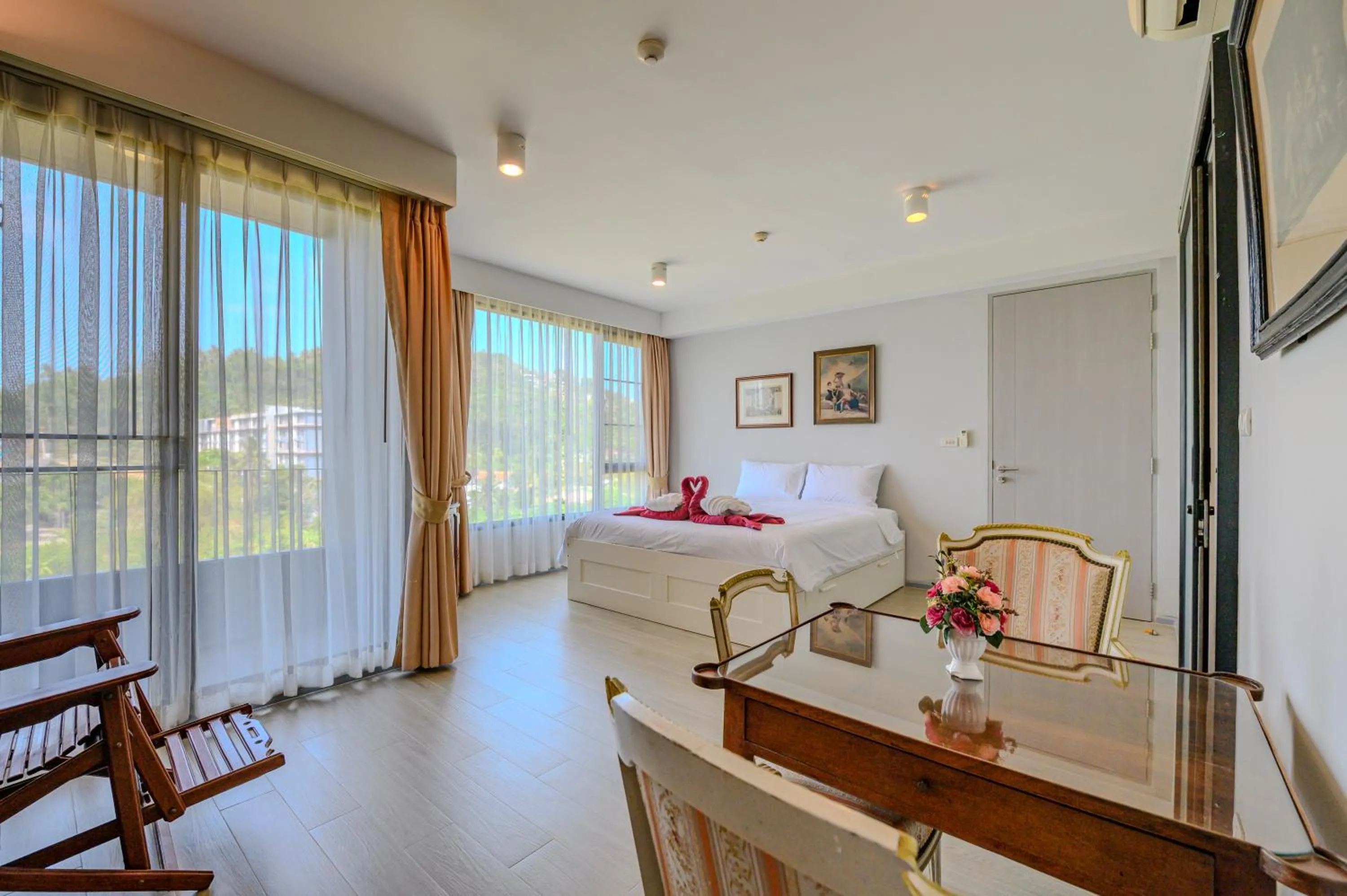 Bedroom, Bed in 6th Avenue Surin Beach - Official Account