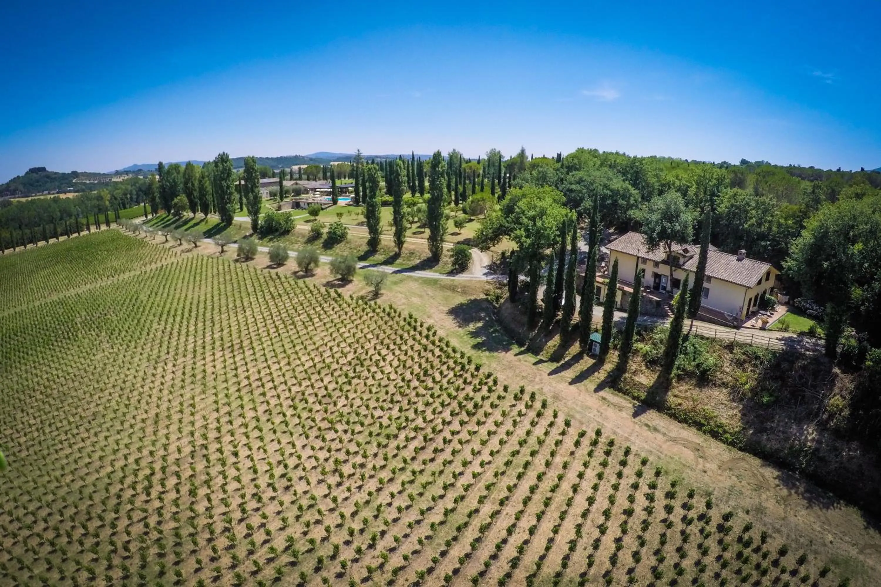 Natural landscape in Agriturismo La Sovana