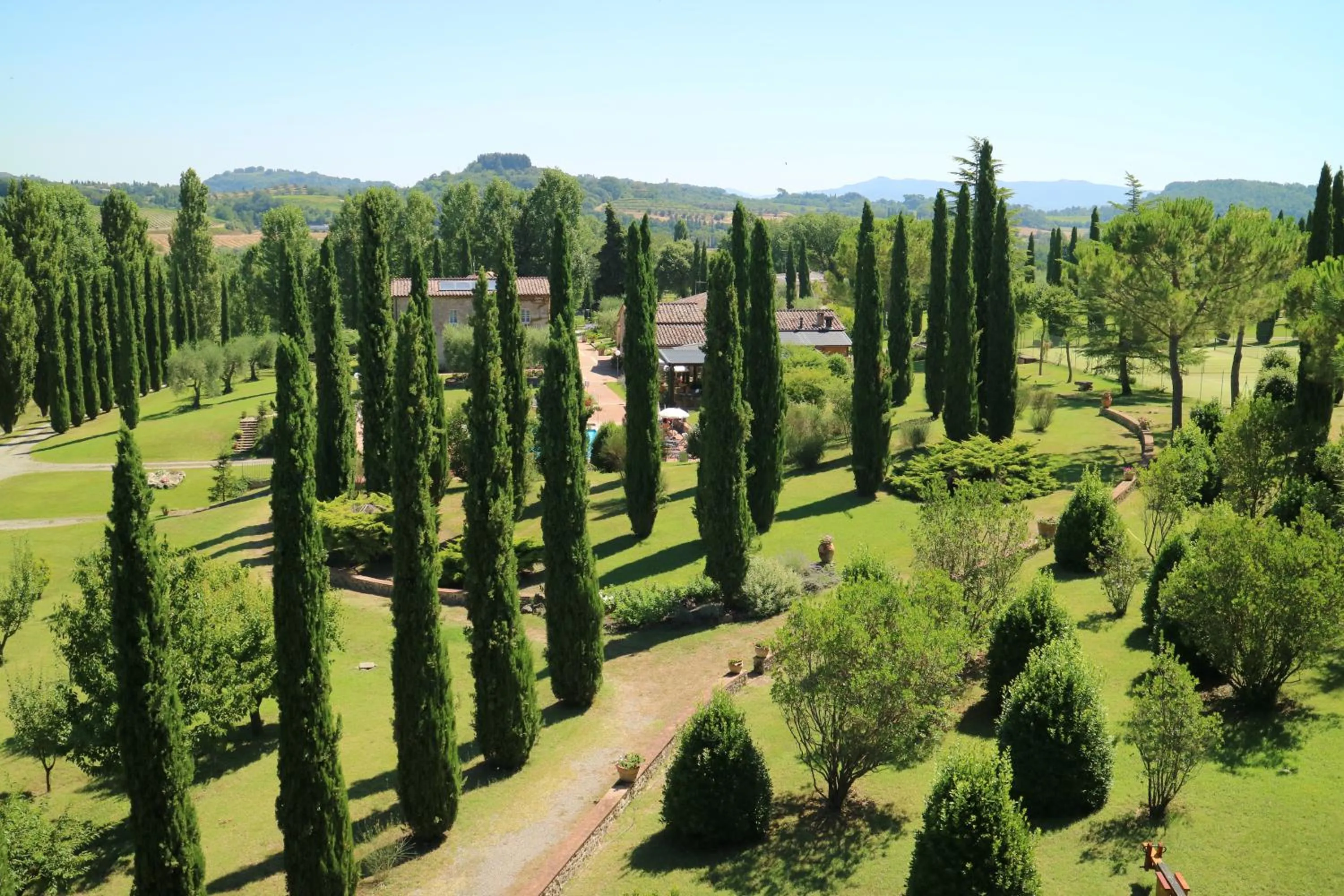 Garden in Agriturismo La Sovana