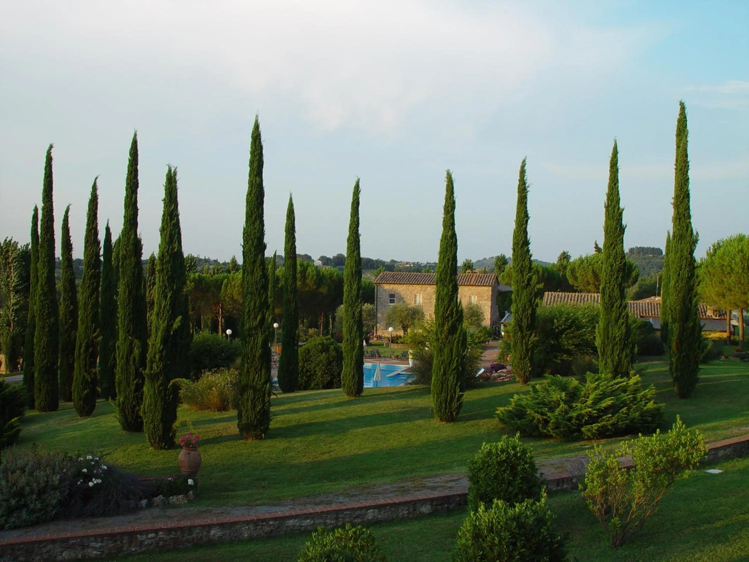 Garden in Agriturismo La Sovana