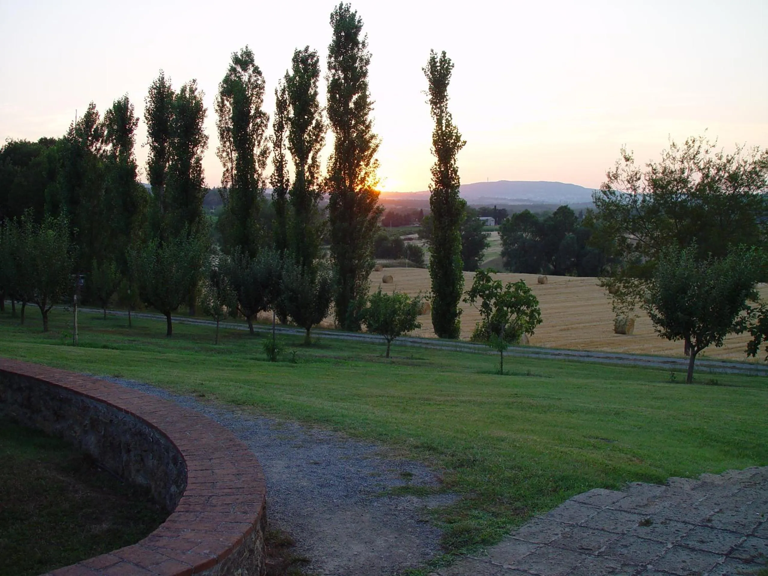 Garden in Agriturismo La Sovana
