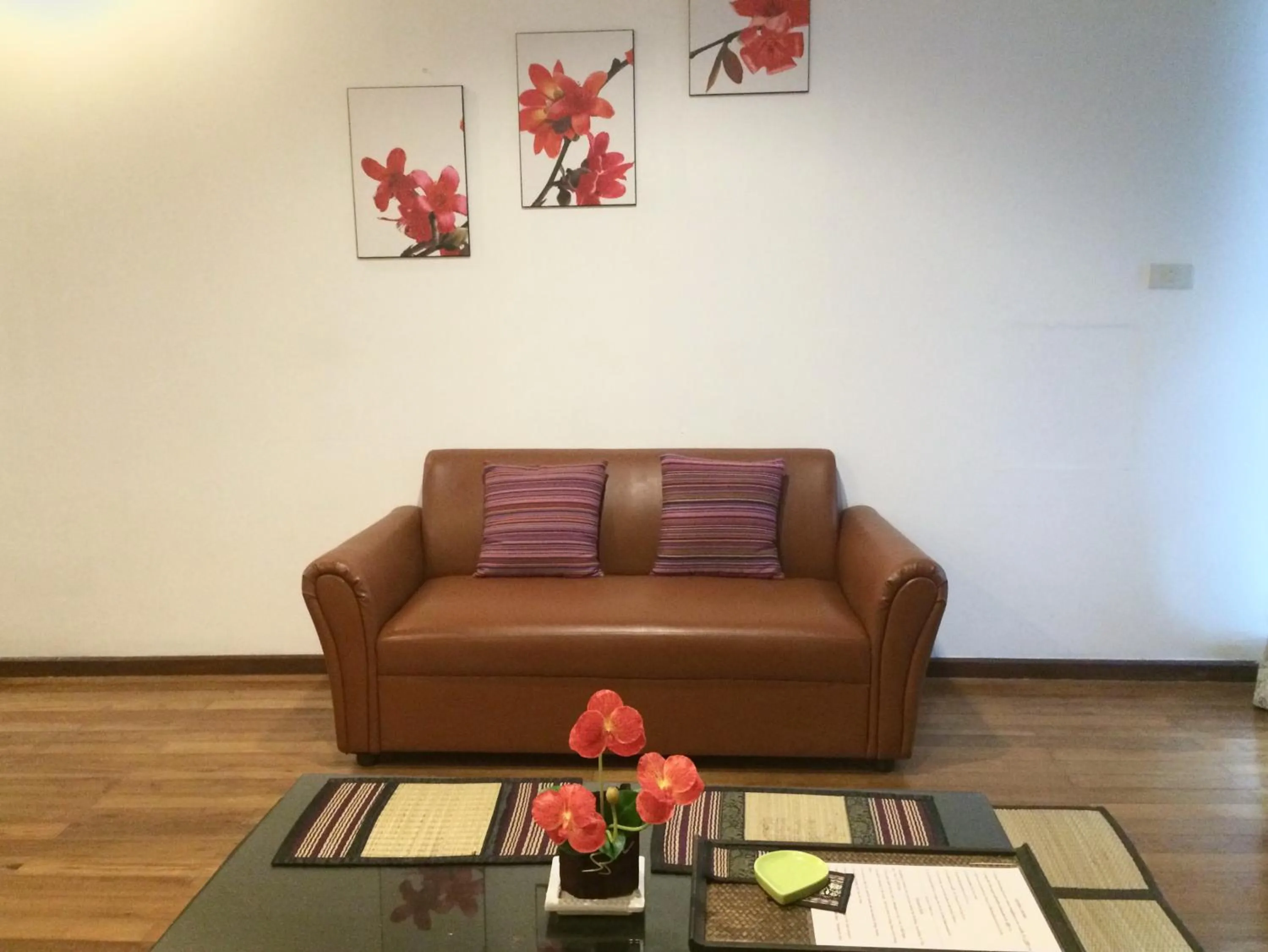 Seating area in Nawaporn Place