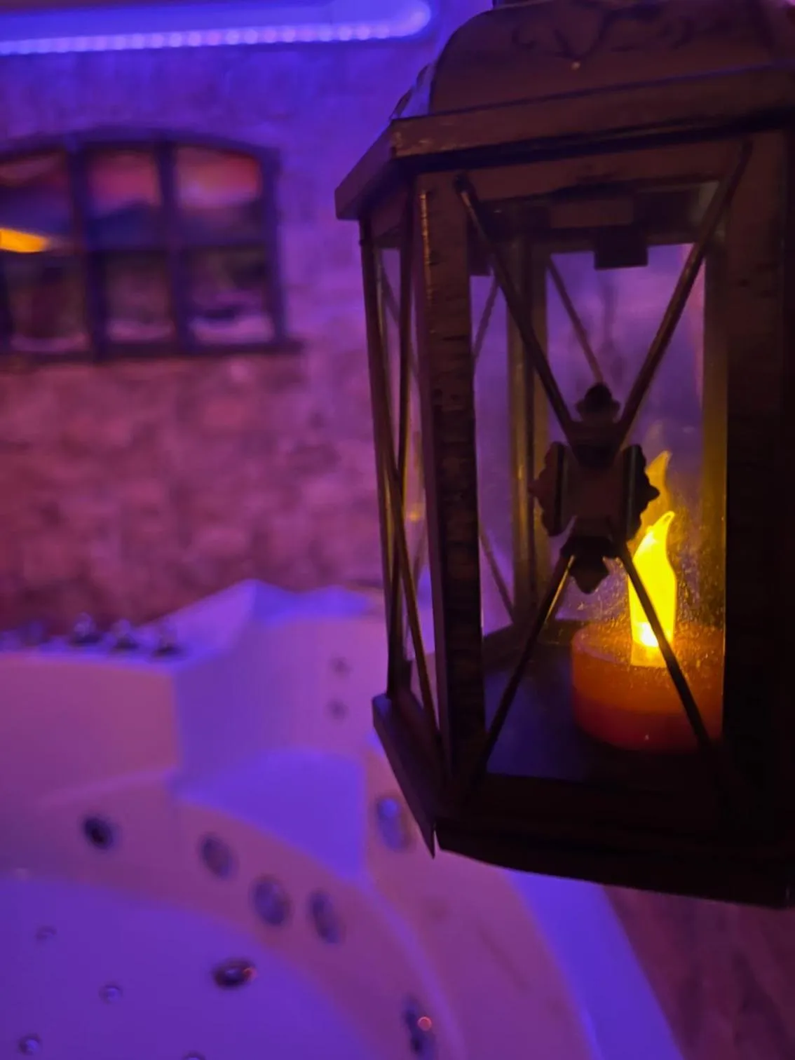 Hot Tub in Haus Drei Tannen