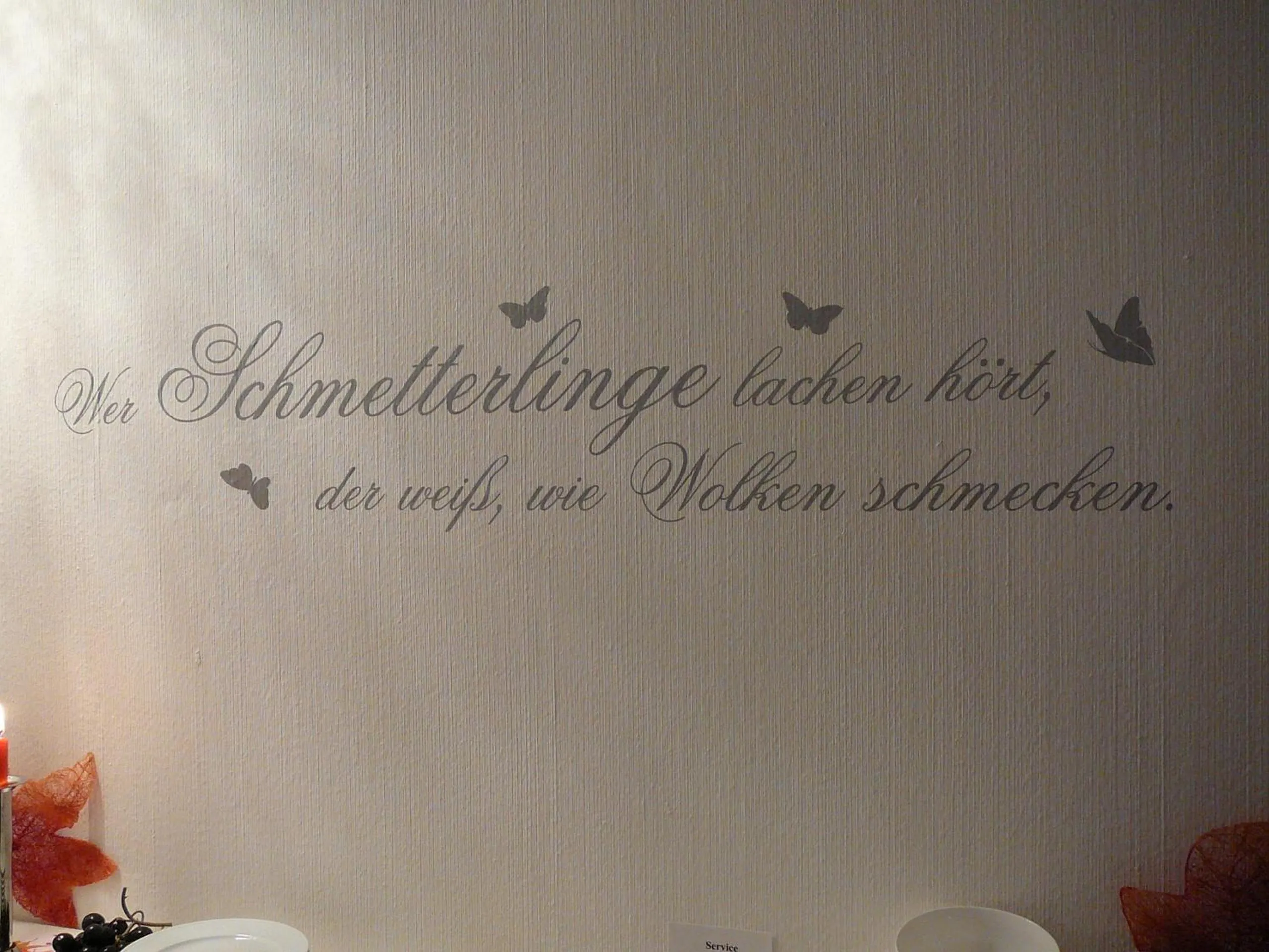 Decorative detail in Haus Drei Tannen