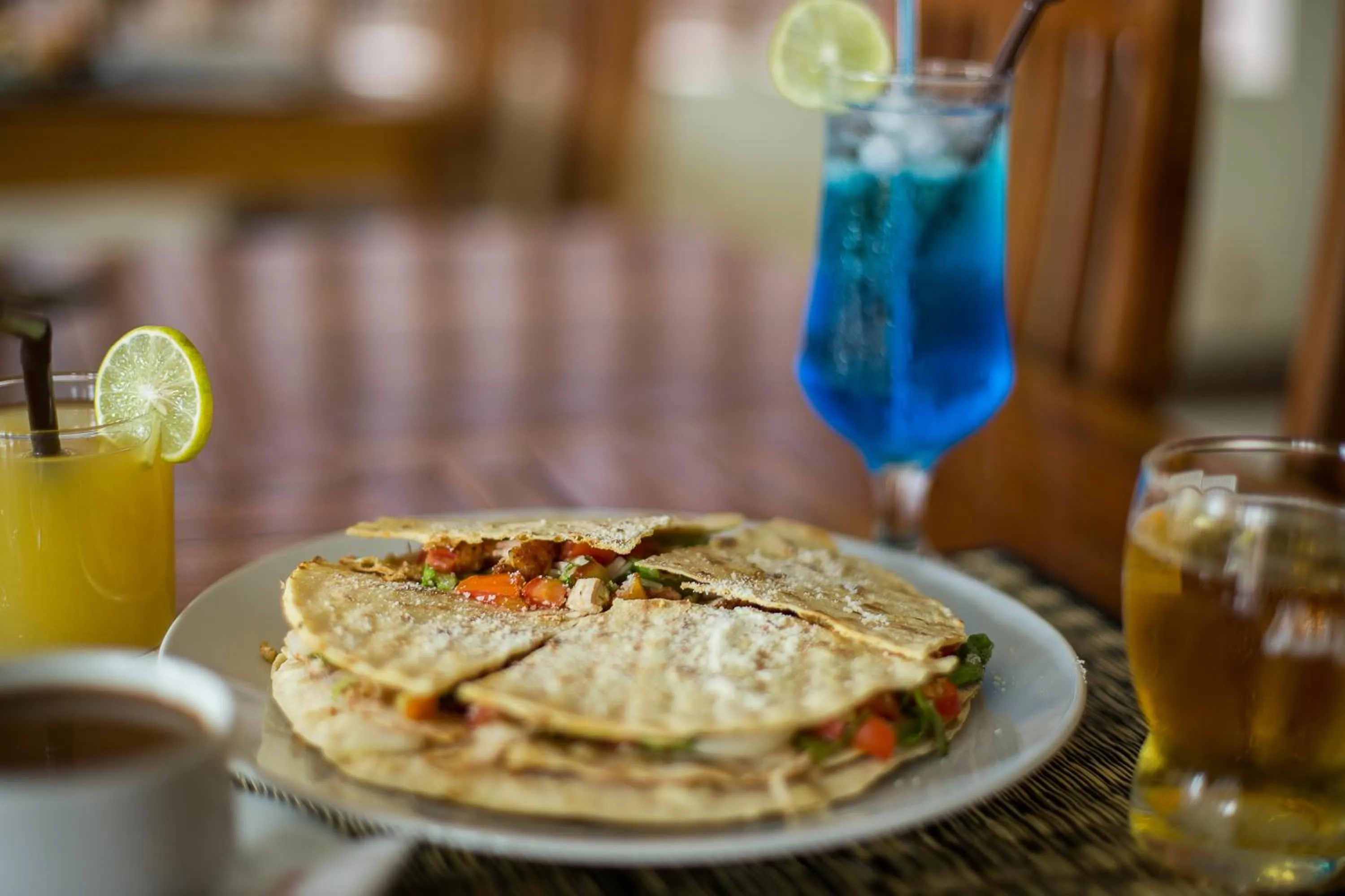 Food close-up in DV Angkor Villa