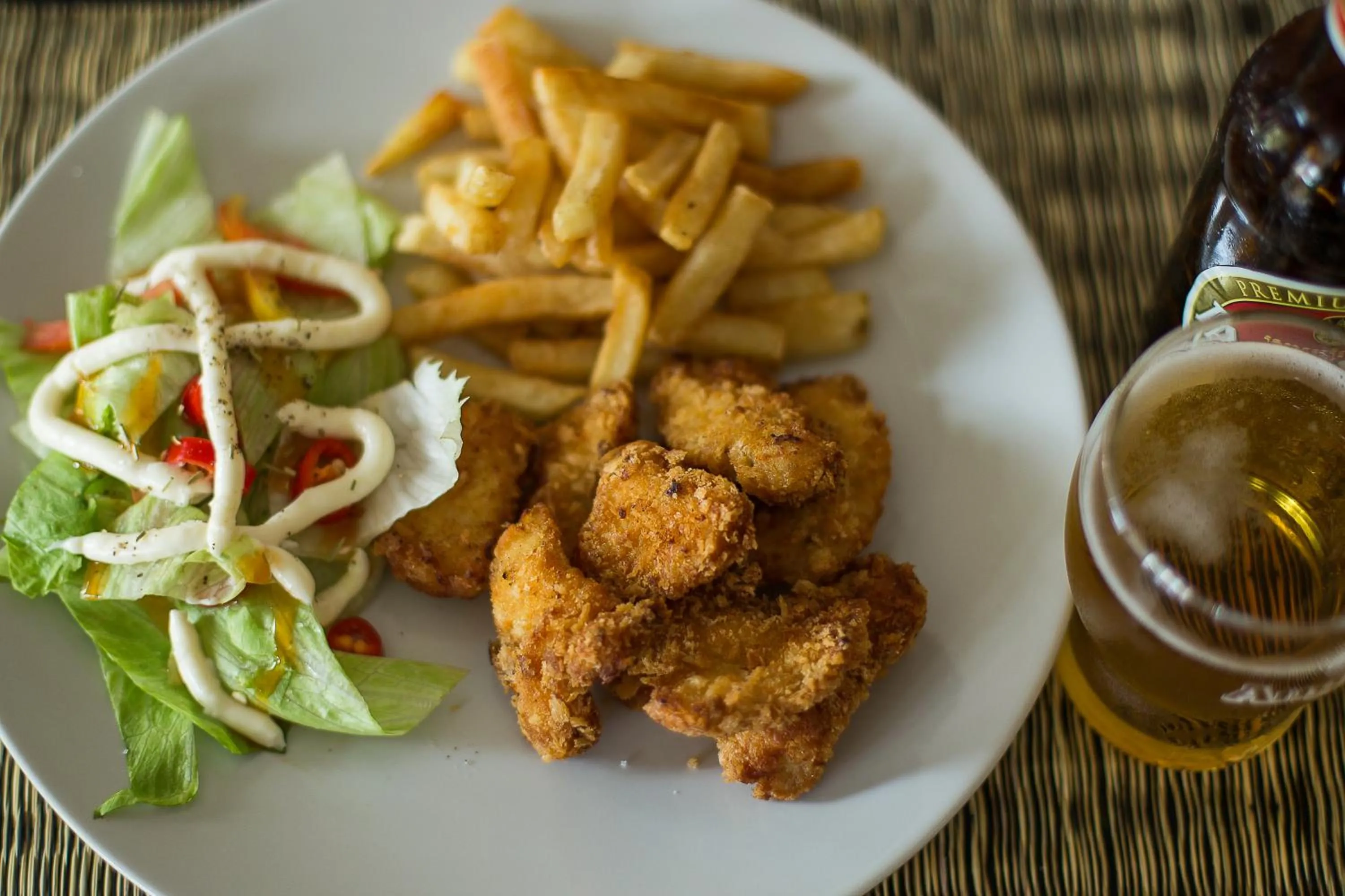 American breakfast in DV Angkor Villa
