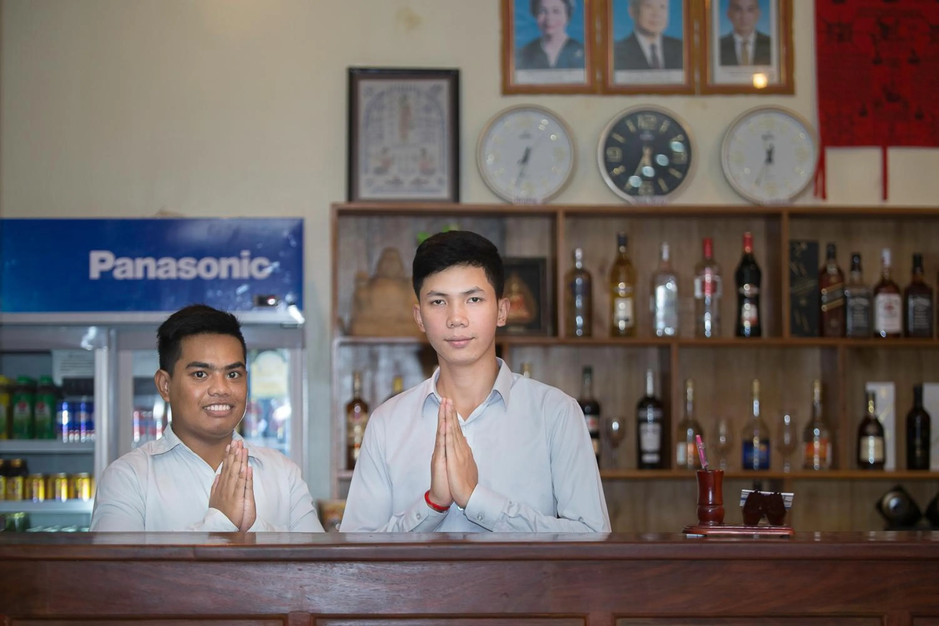 Lobby or reception in DV Angkor Villa