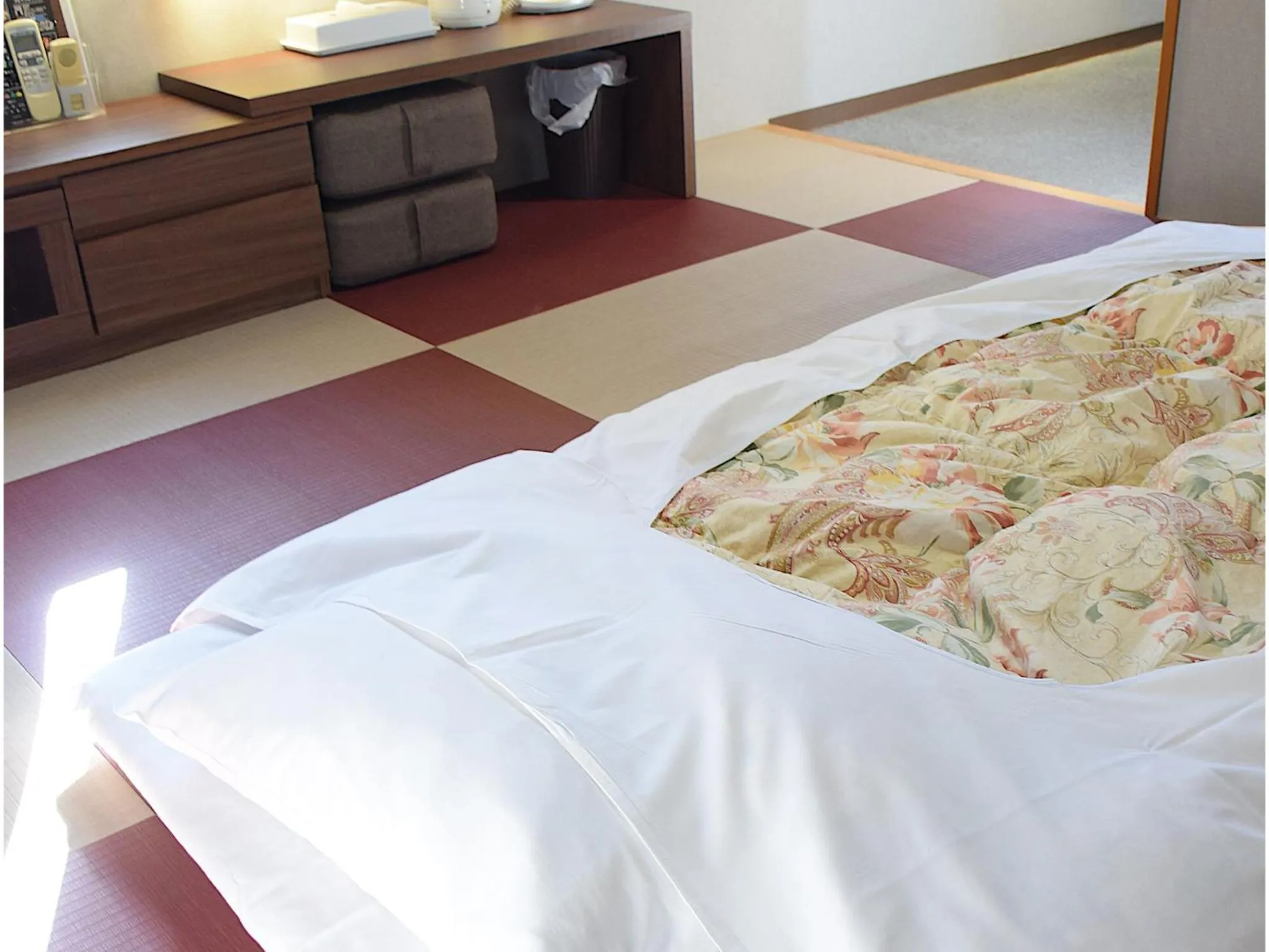 Bed in Hotel Wakamatsu Excel