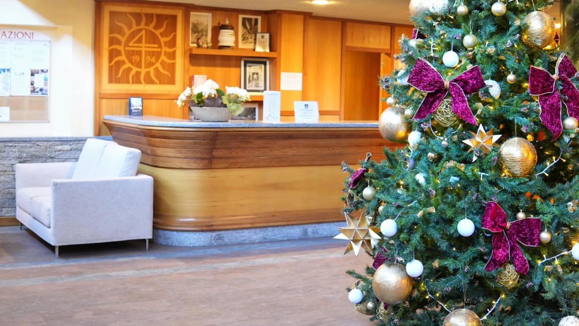 Lobby or reception in Residenza Del Sole