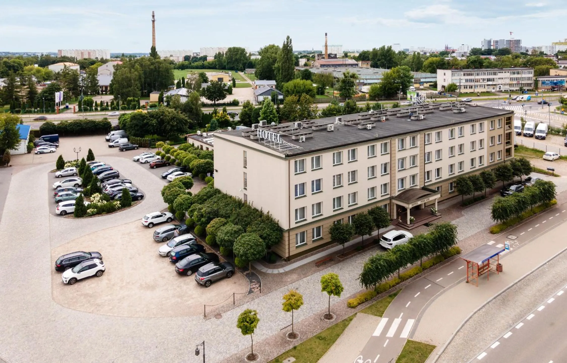 Property building in Hotel Podlasie