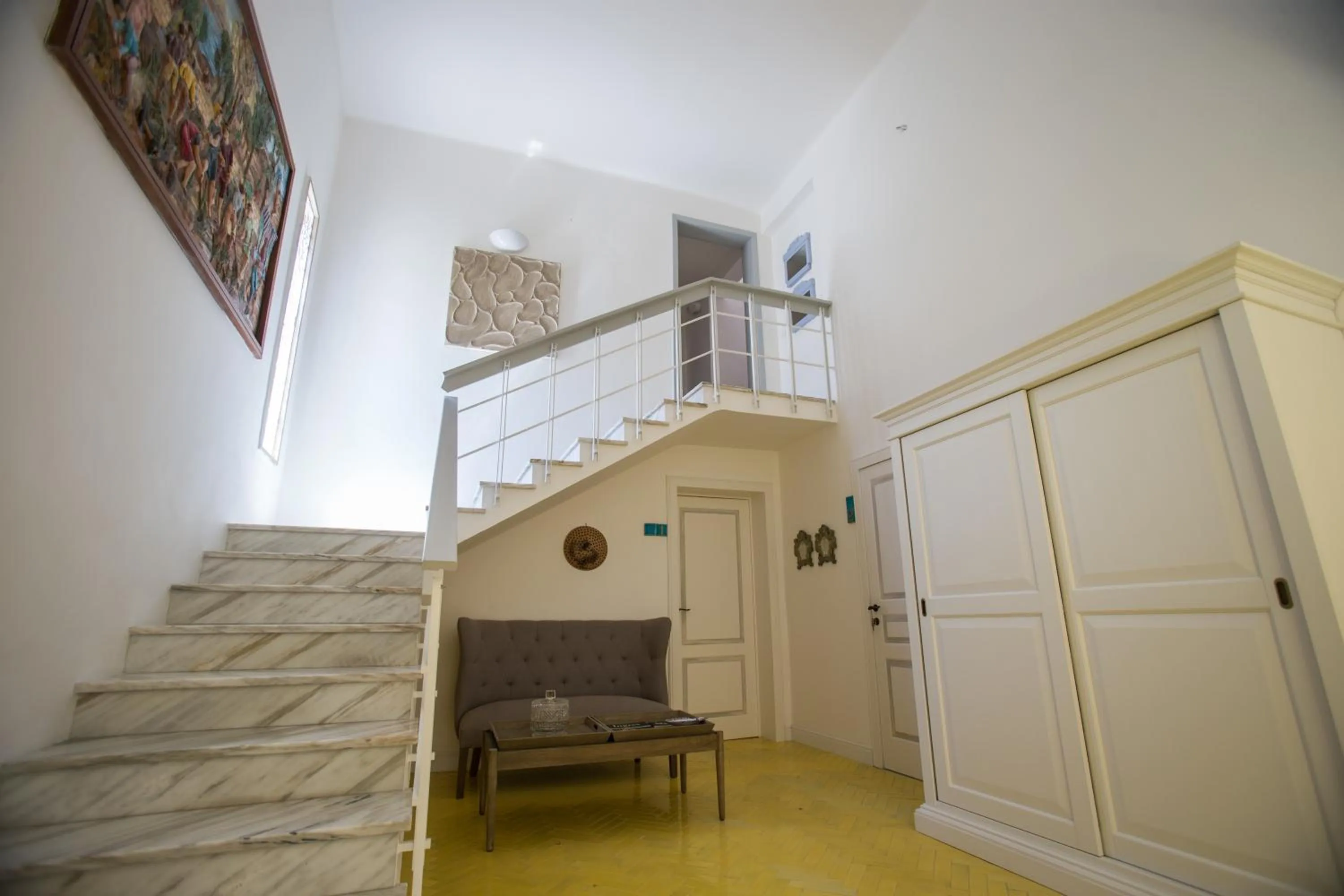 Communal lounge/ TV room in Li Pappi Antico Casale