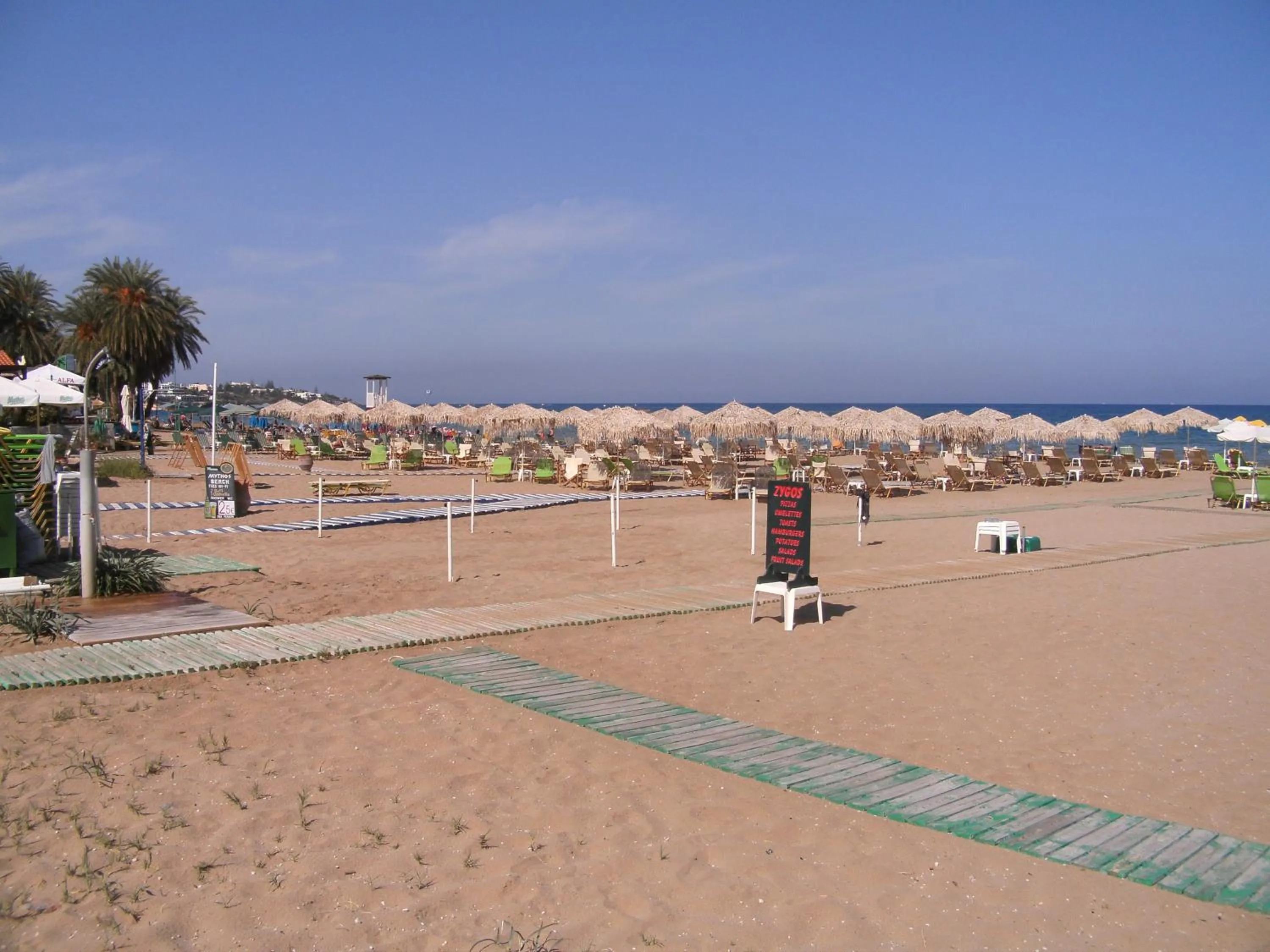 Beach in Lia Sofia Apartments