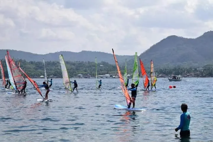 Windsurfing in Anilao Scuba Dive Center (ASDC)
