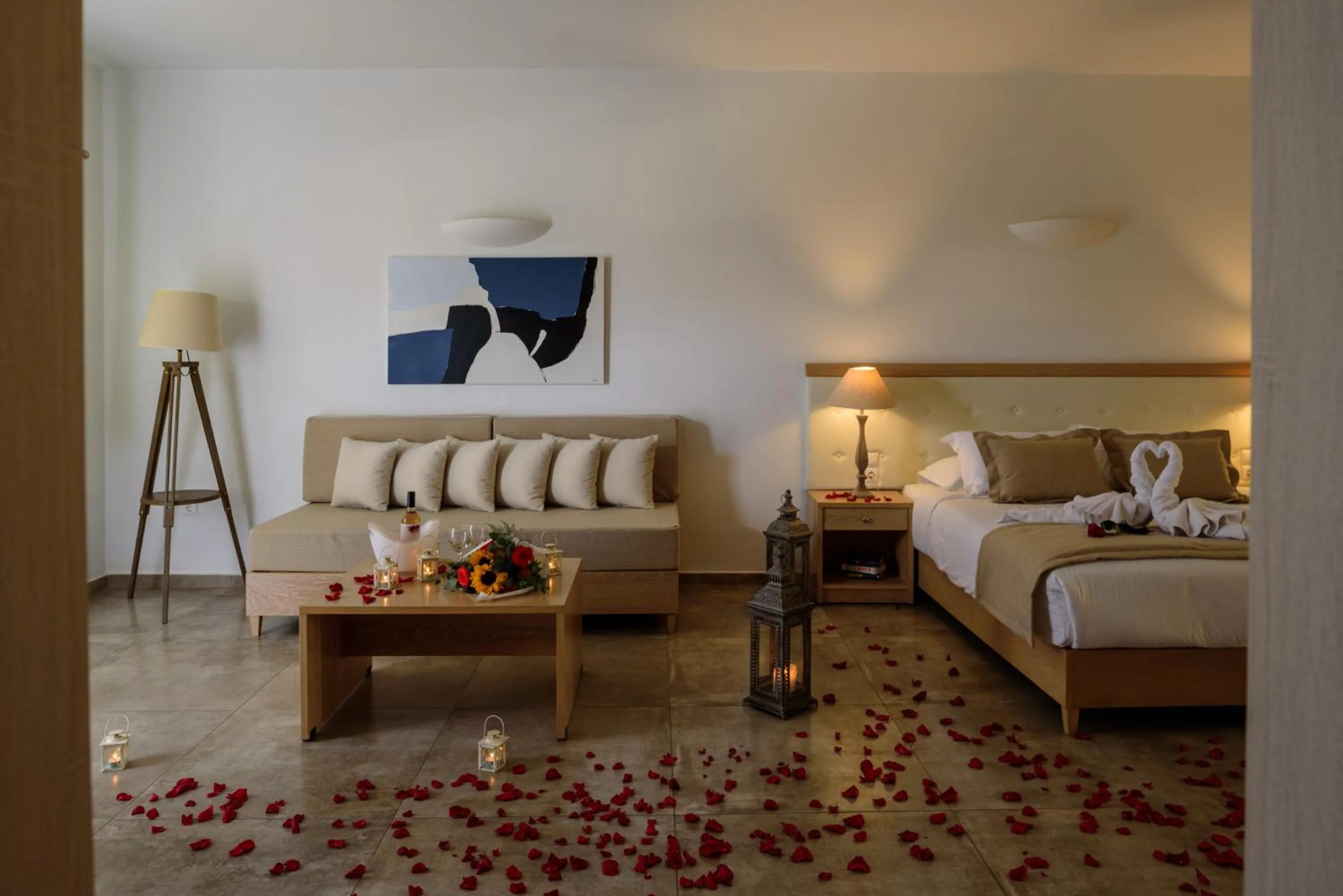 Decorative detail, Bed in Aliter Suites