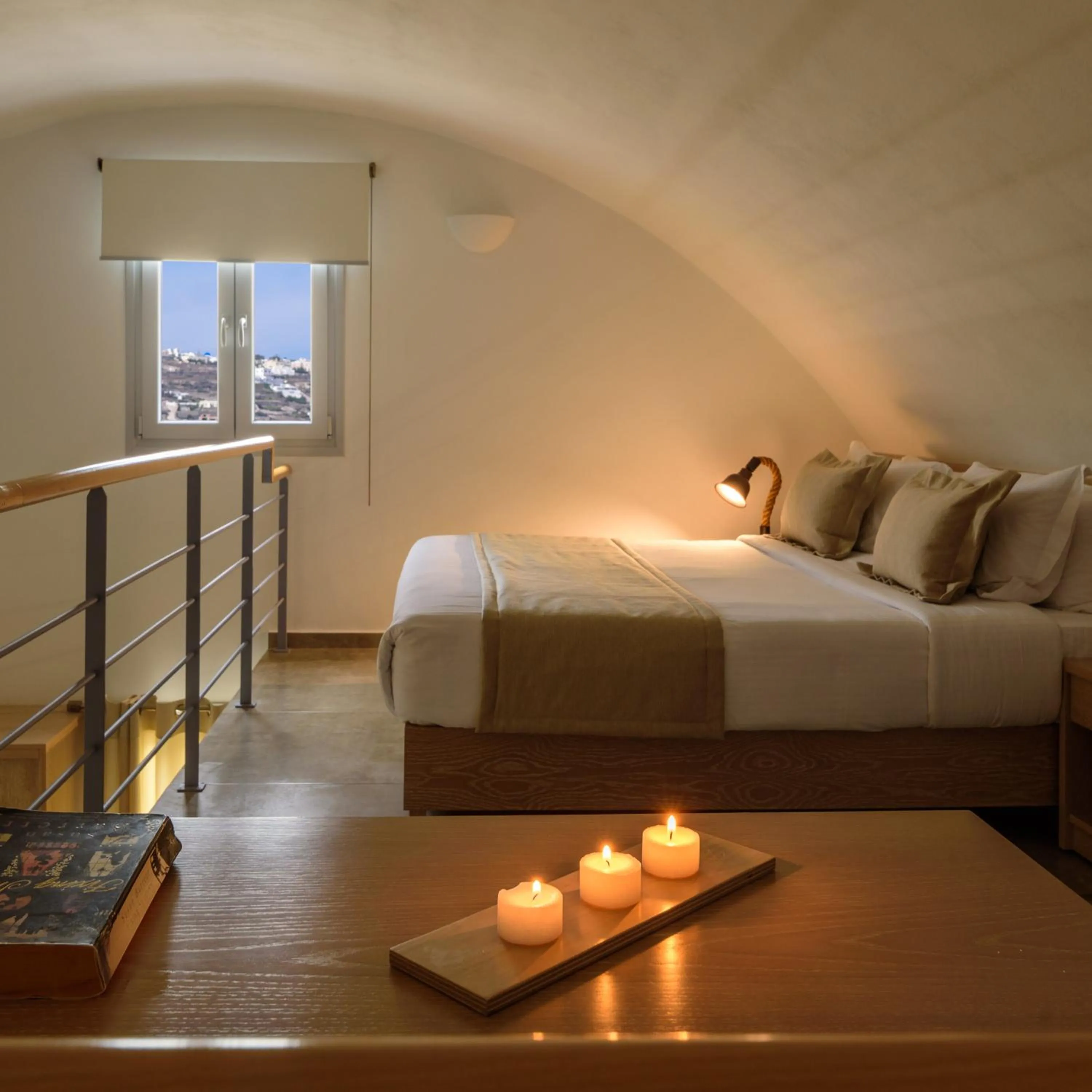 Bed in Aliter Suites