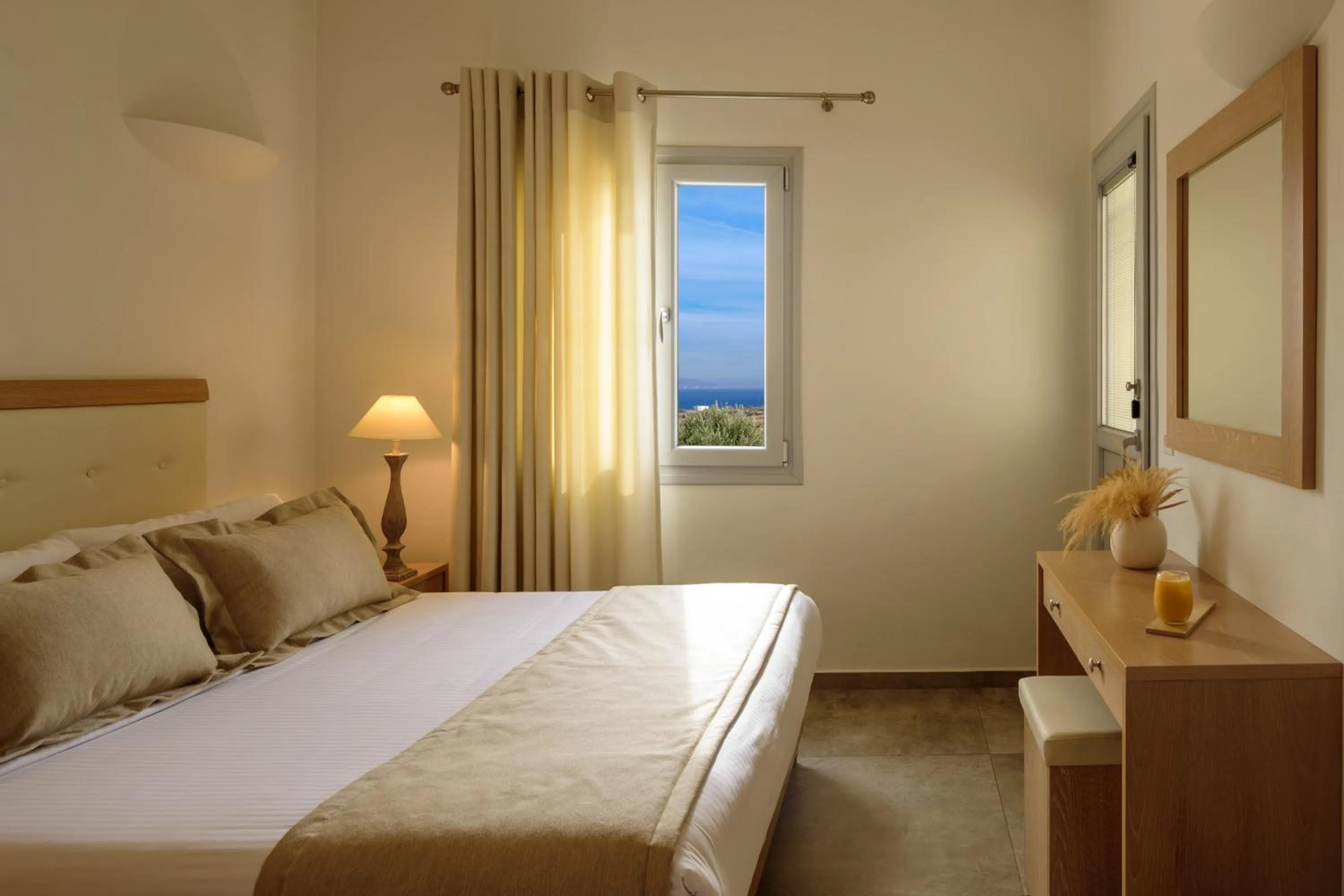 Bed in Aliter Suites