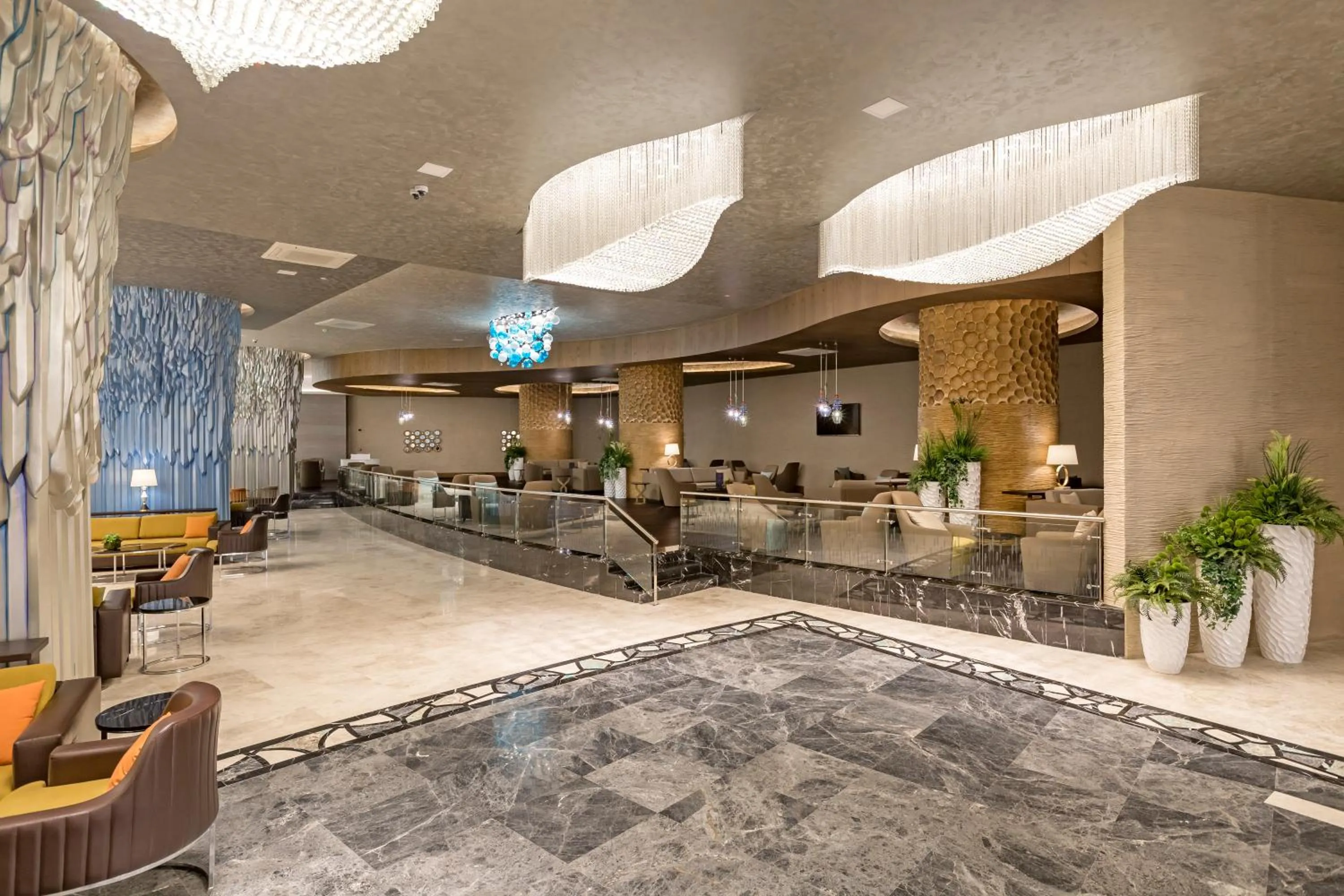 Lobby or reception in Royal Seginus