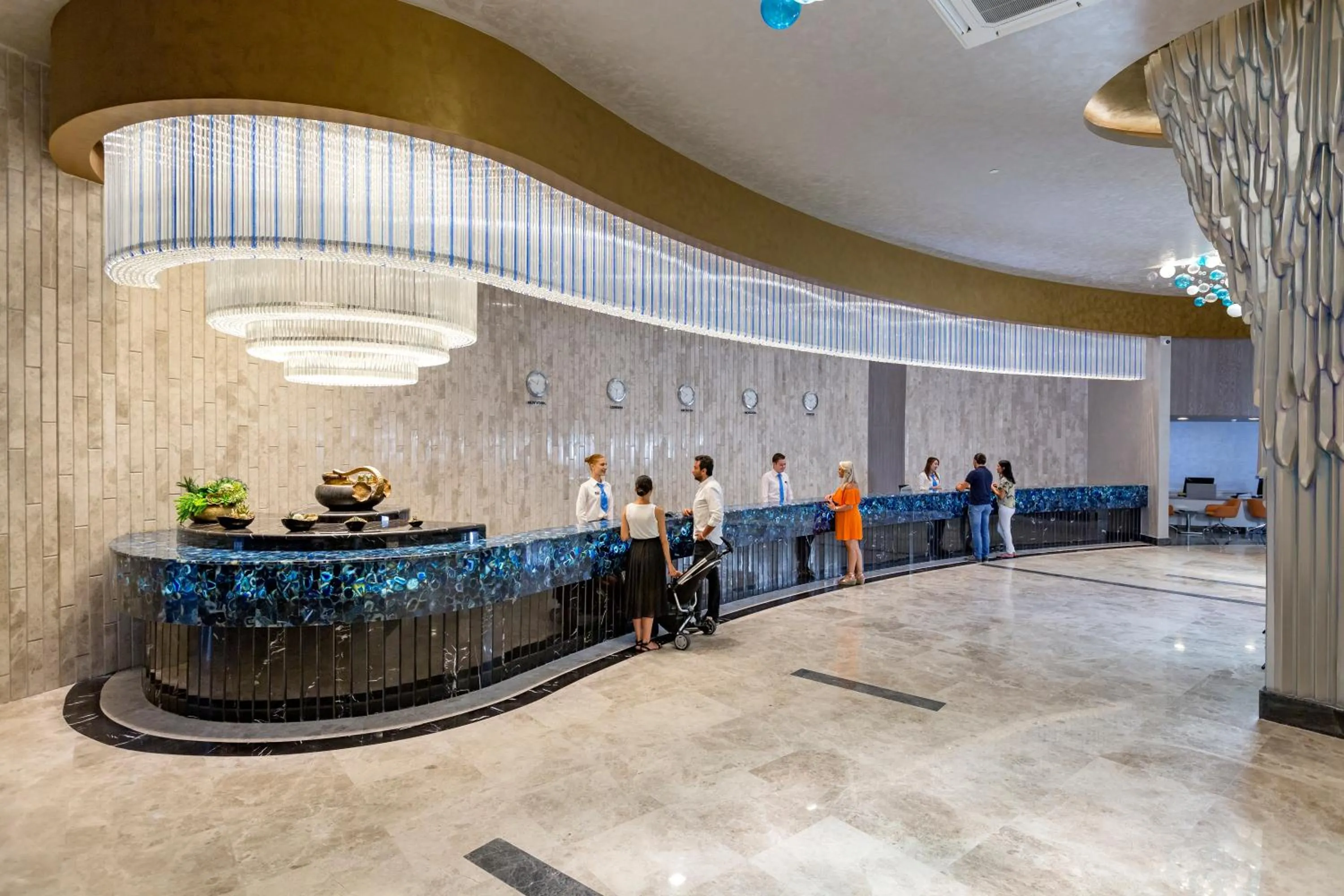 Lobby or reception in Royal Seginus