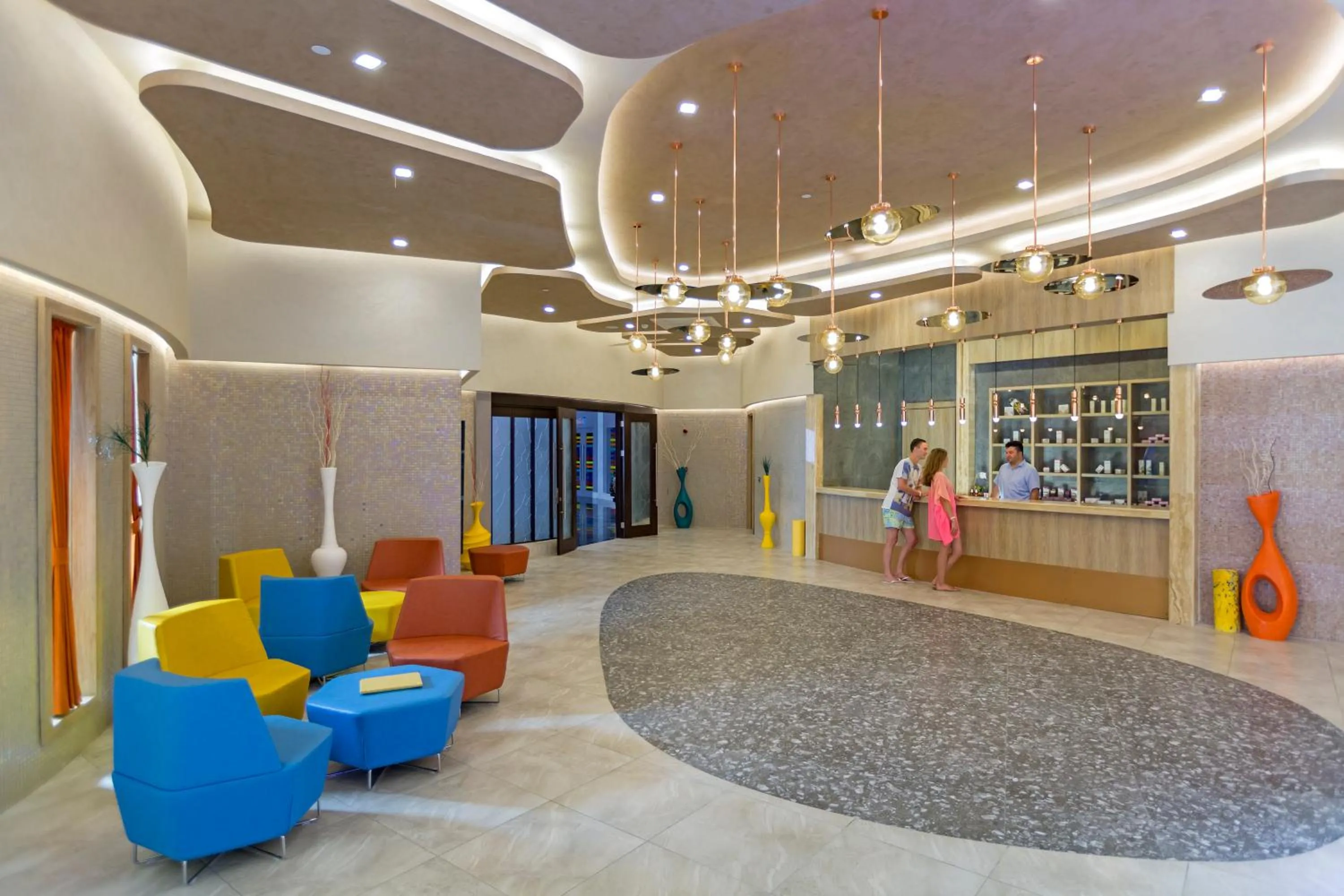 Lobby or reception in Royal Seginus