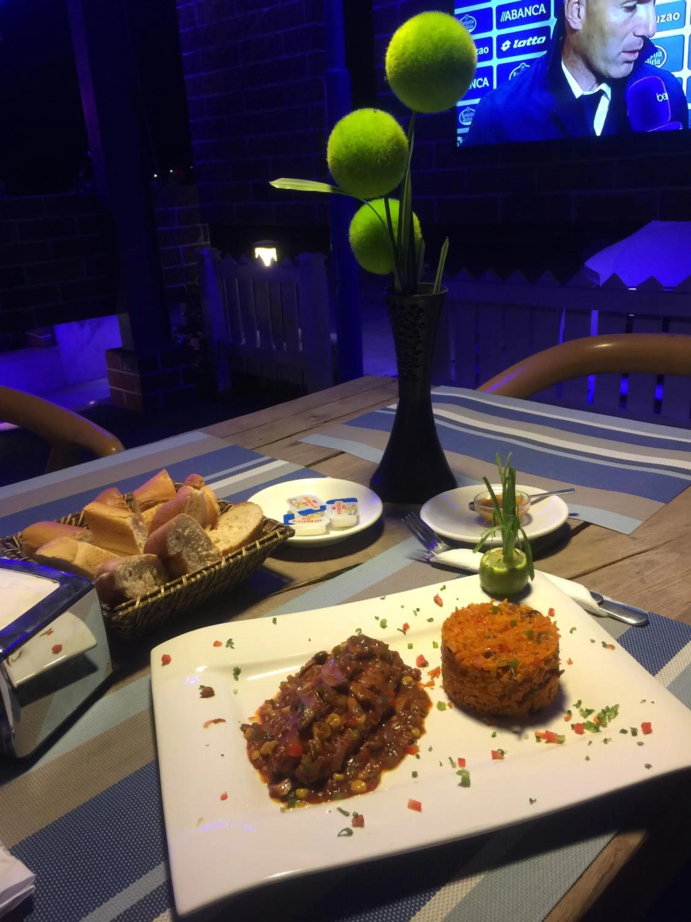 Food in Casablu Hotel