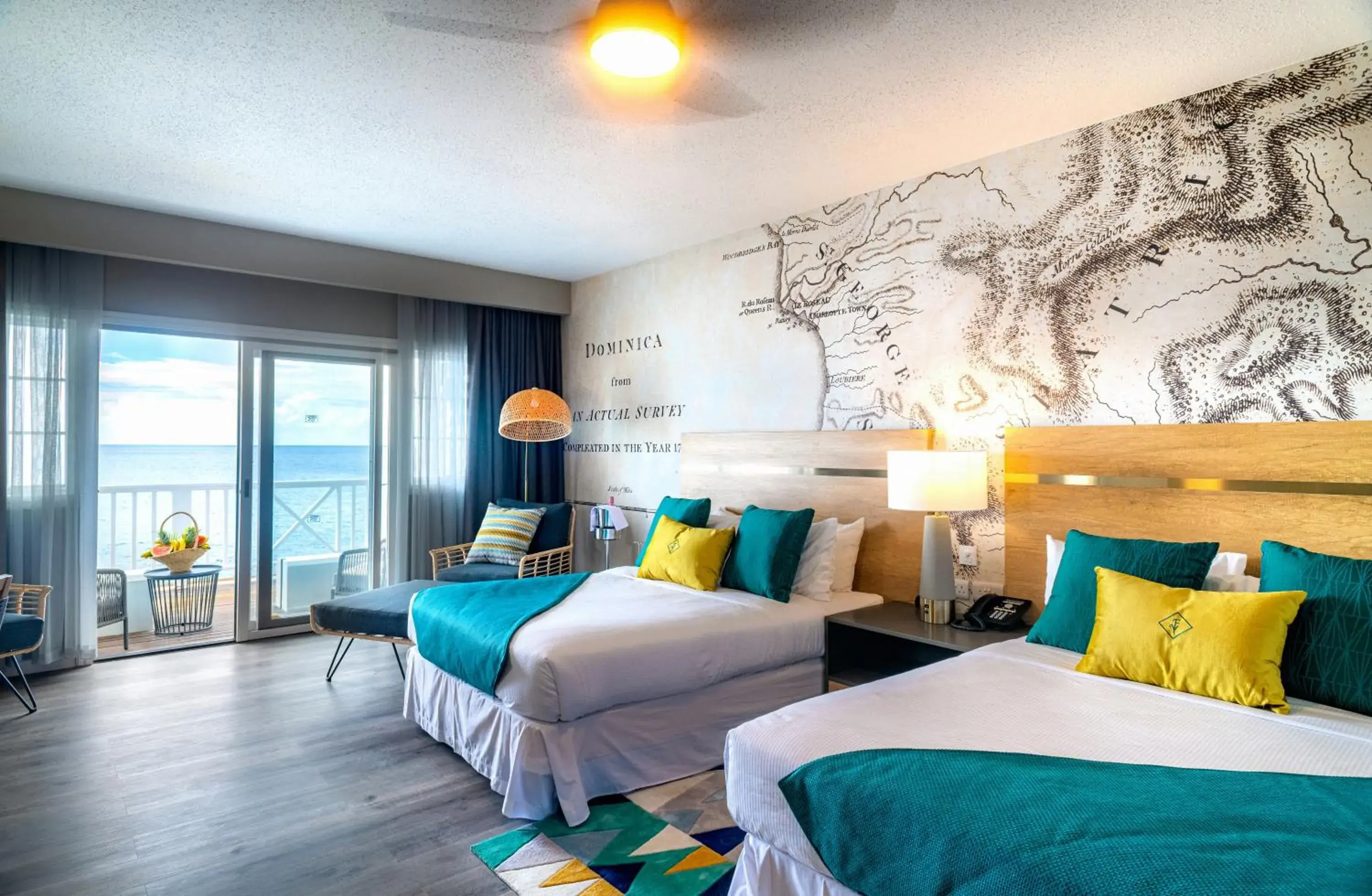 View (from property/room), Bed in Fort Young Hotel View (from property/room), Bed in Fort Young Hotel