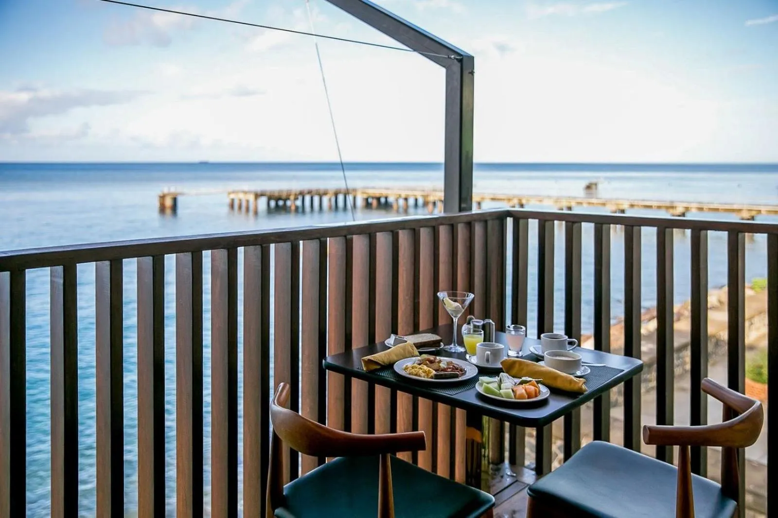 Breakfast in Fort Young Hotel