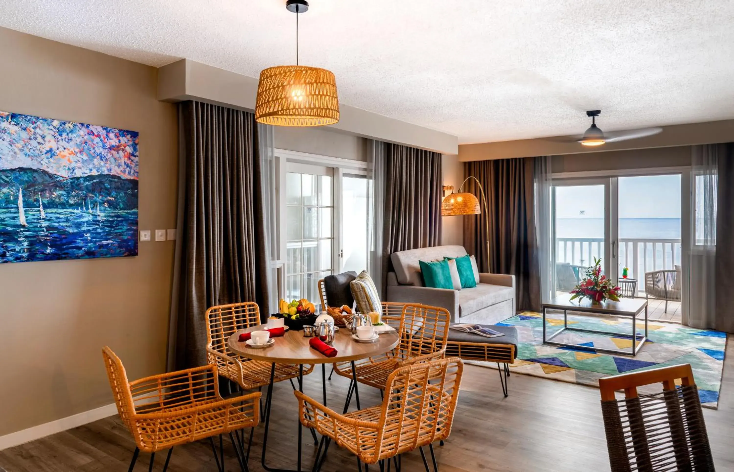 Living room in Fort Young Hotel Living room in Fort Young Hotel