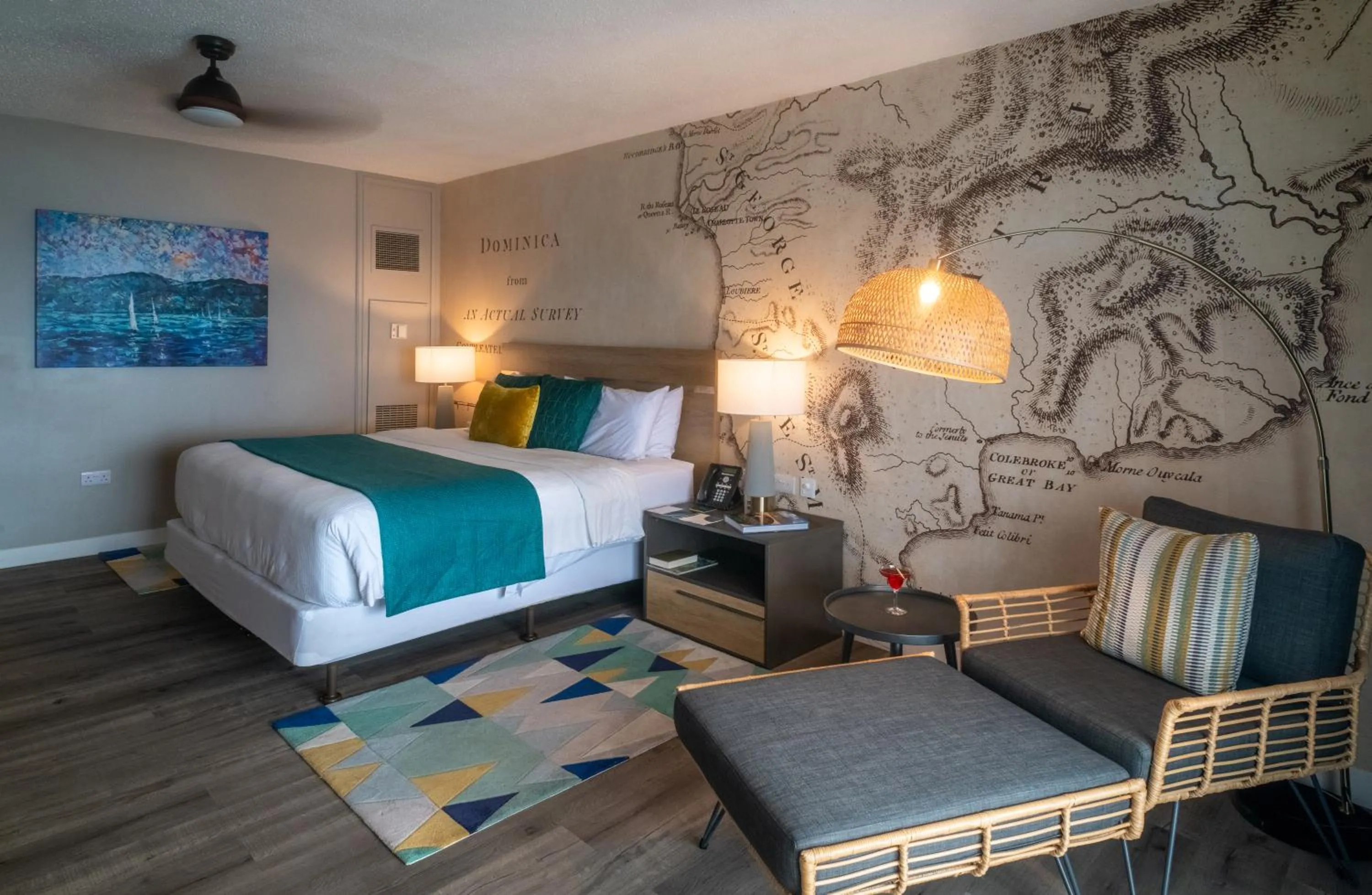 Bedroom, Bed in Fort Young Hotel