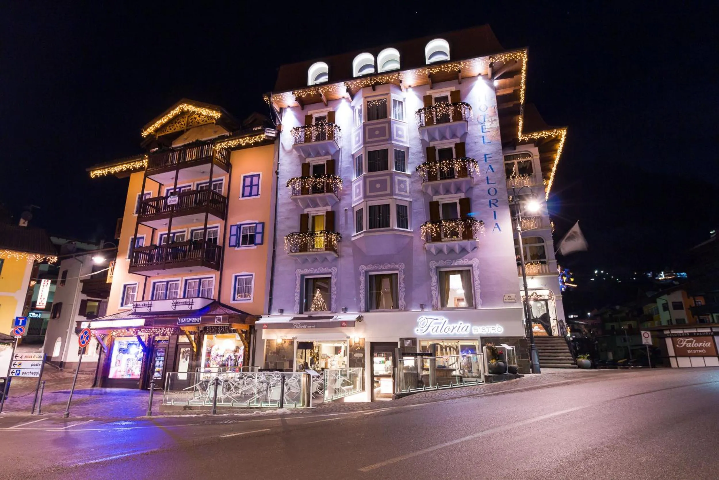 Property building in Hotel Faloria